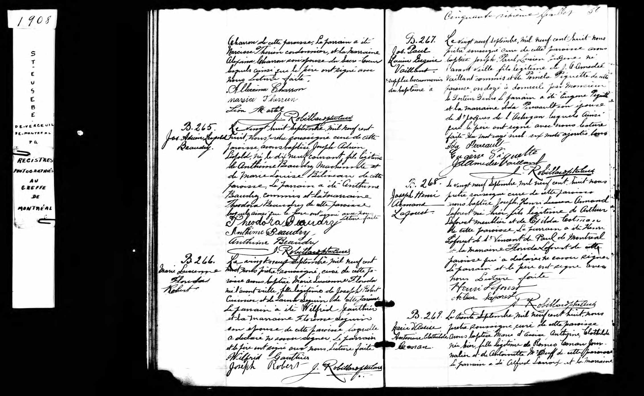 Acte de baptême