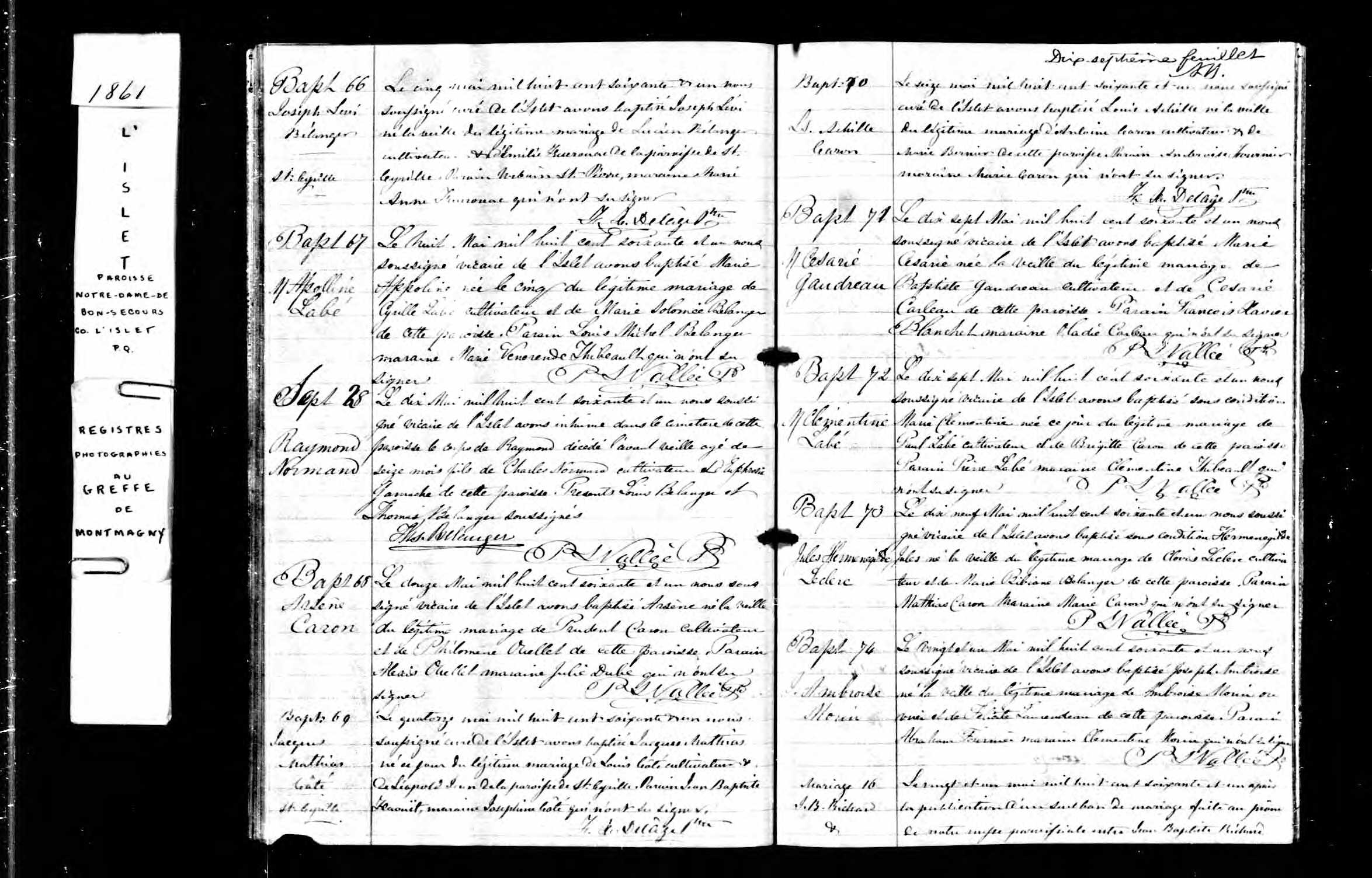 Acte de baptême