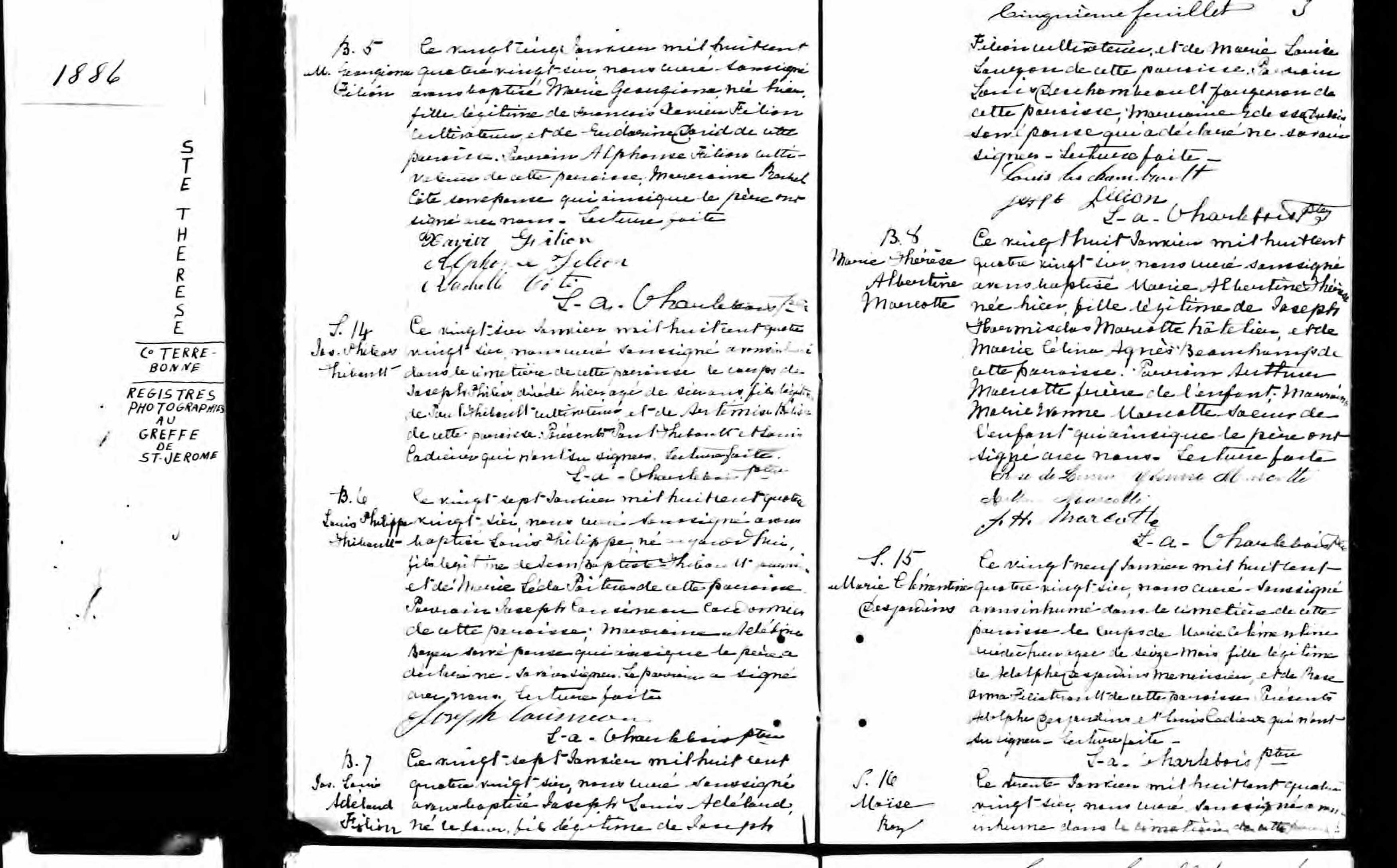 Acte de baptême