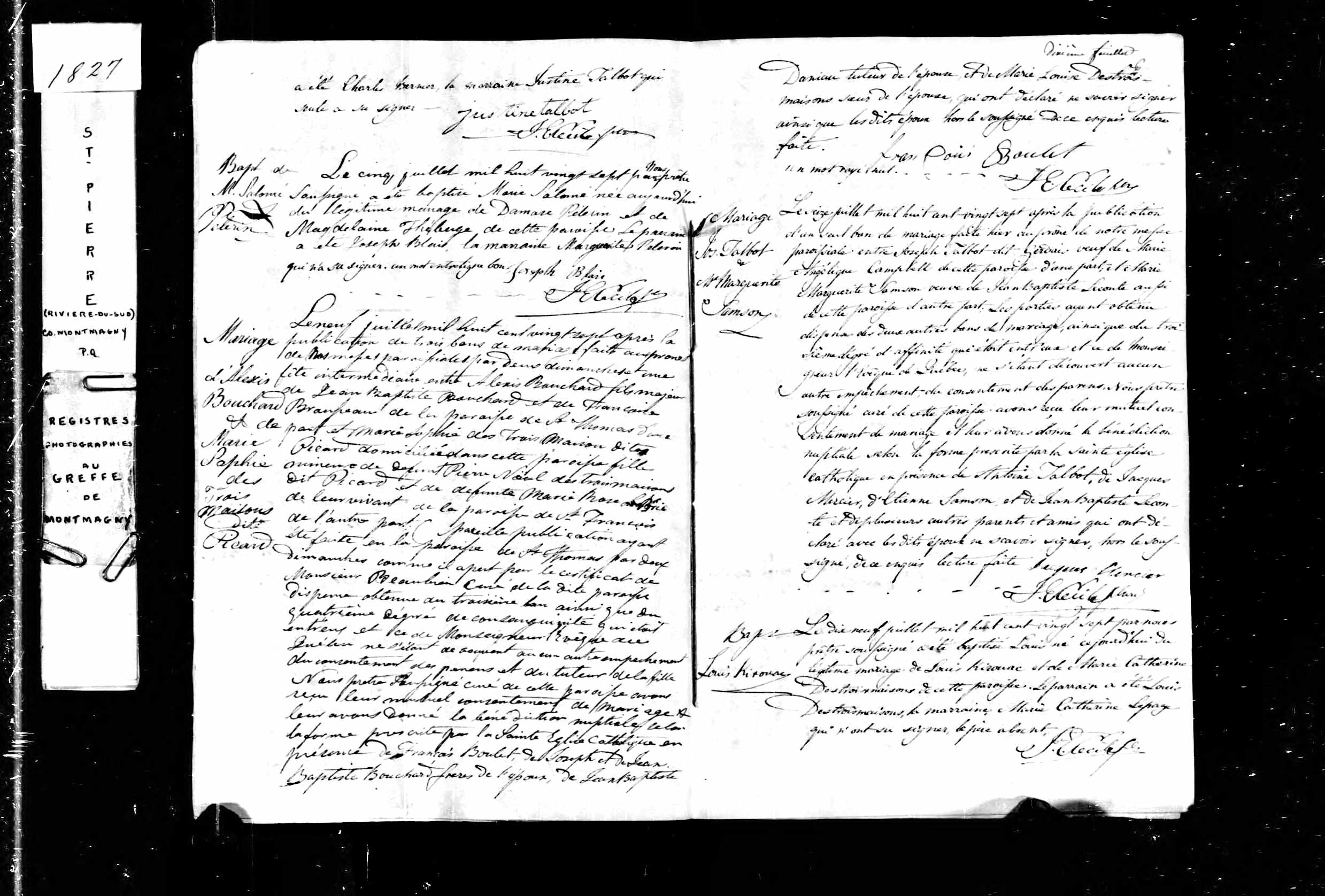 Acte de baptême Acte de baptême