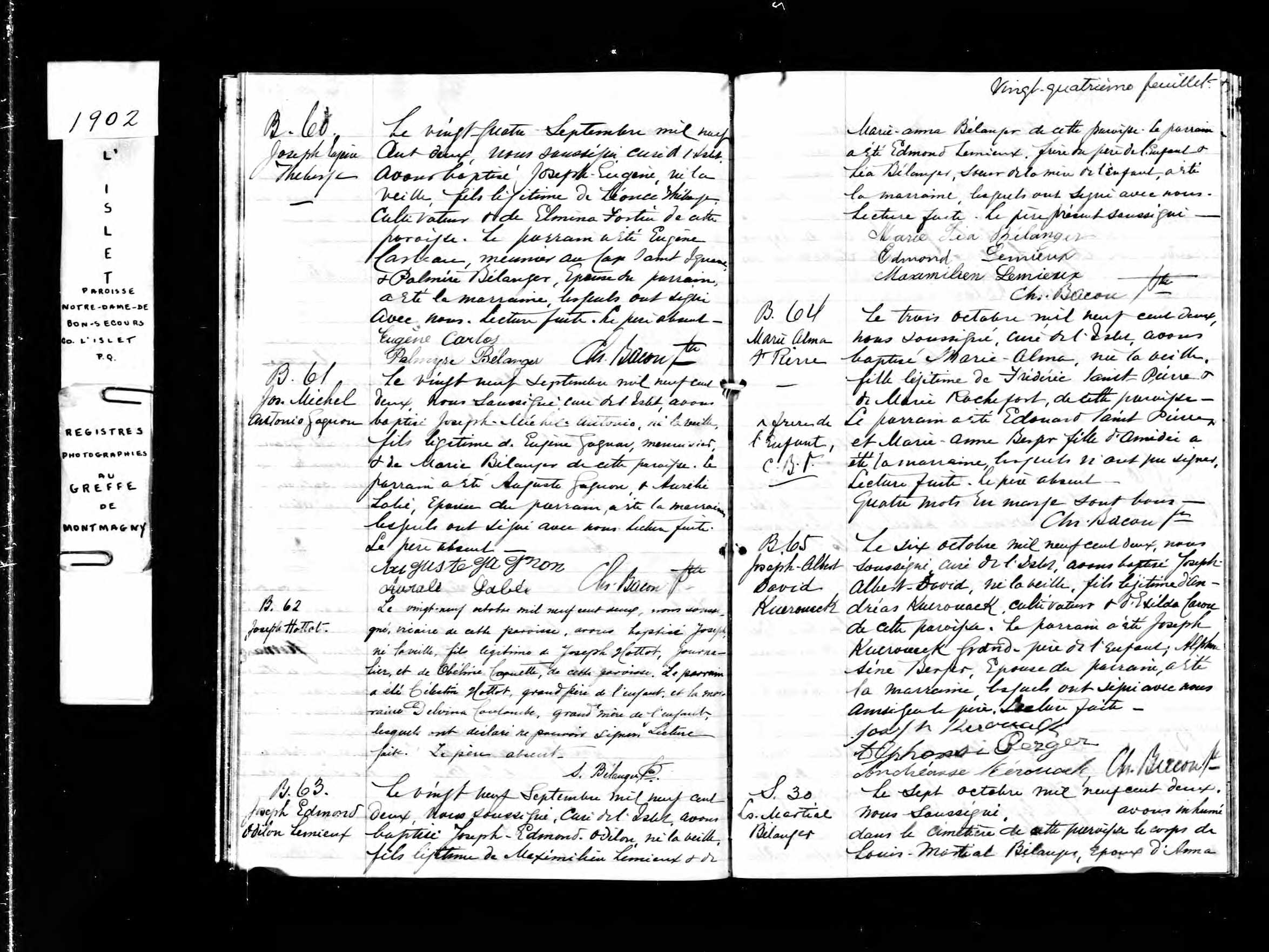  Acte de sépulture