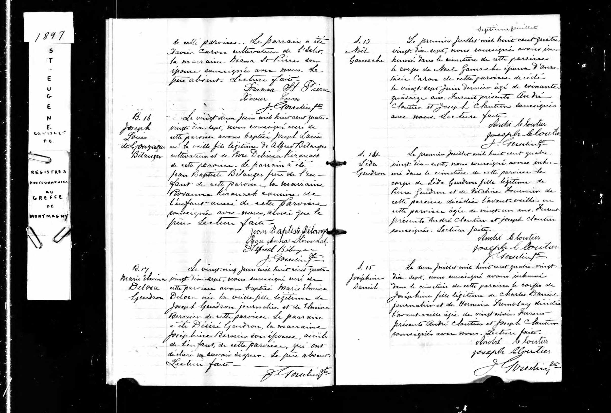 Acte de baptême