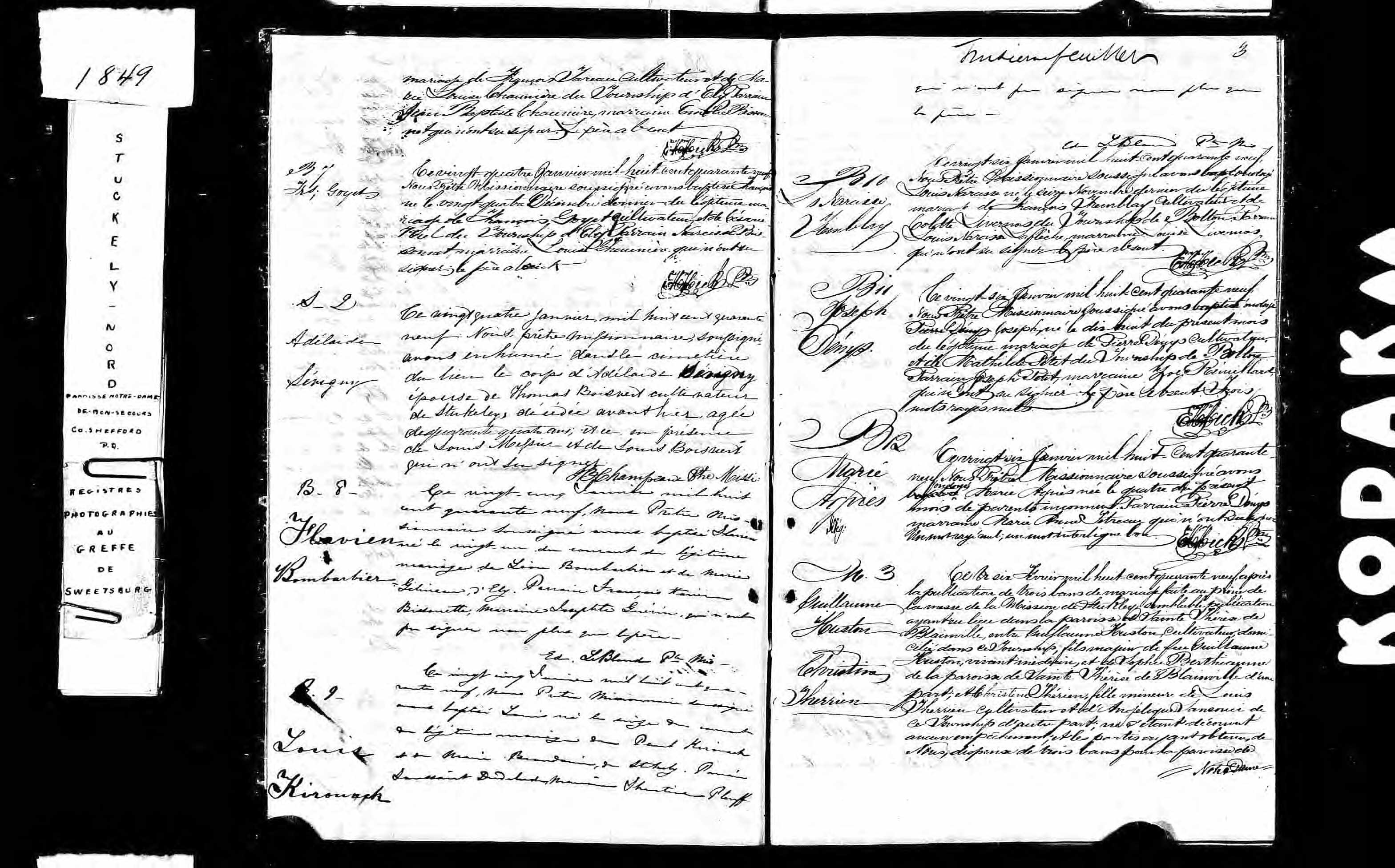 Acte de baptême