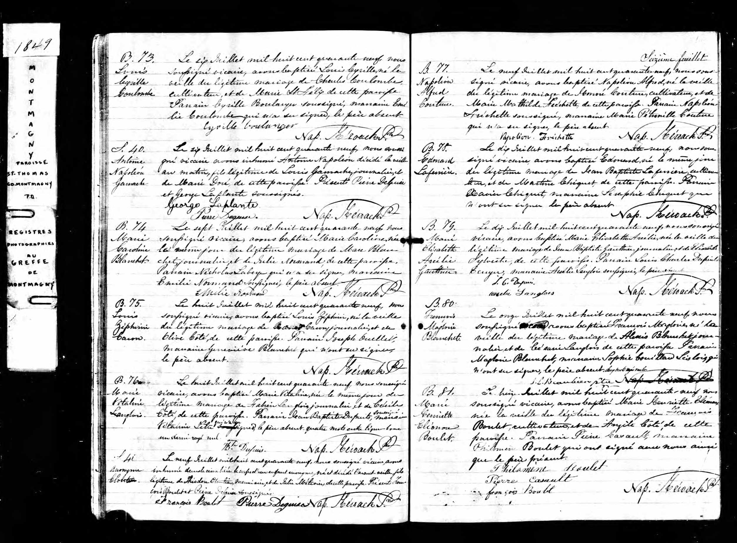 Acte de baptême