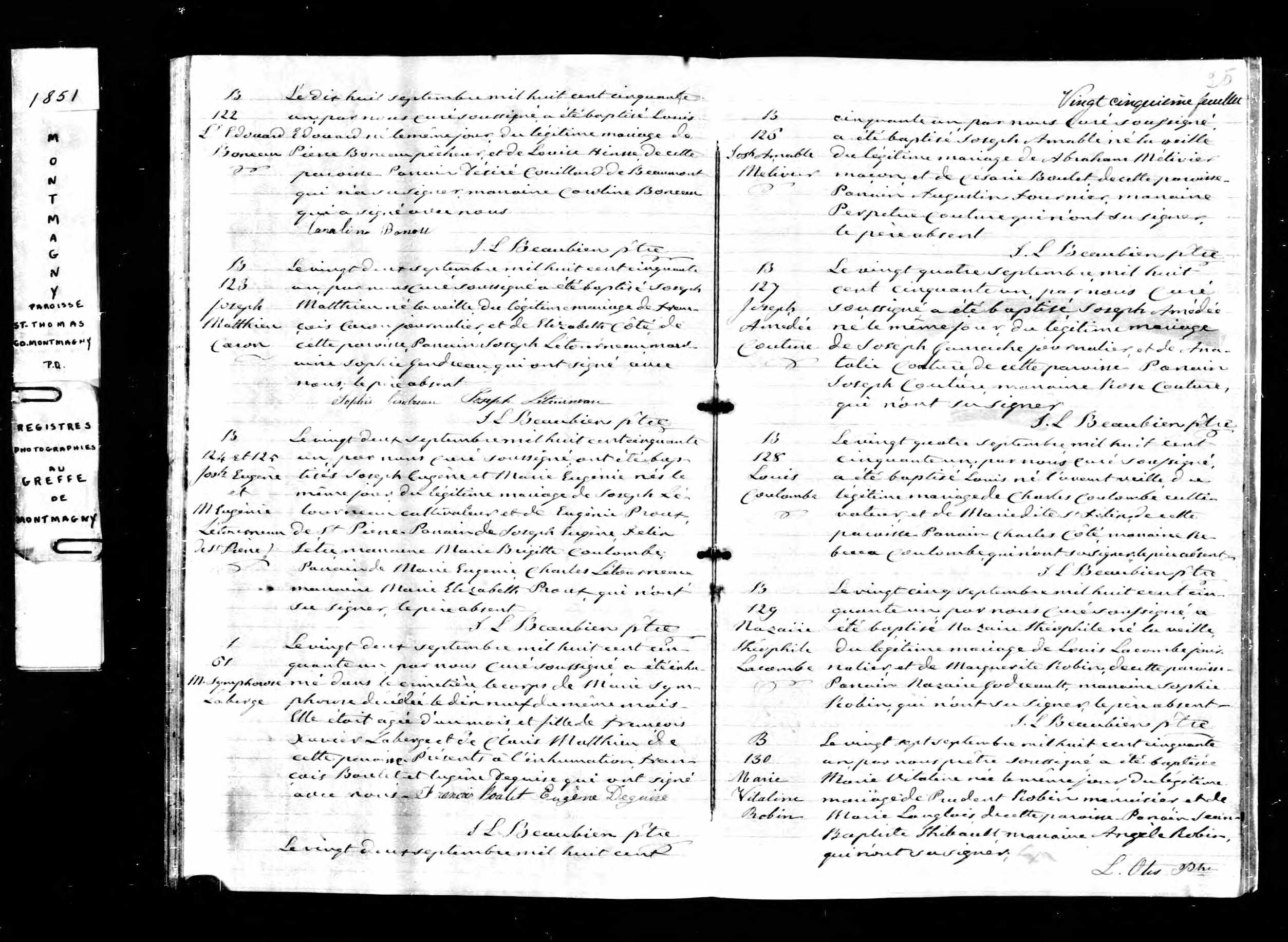 Acte de baptême
