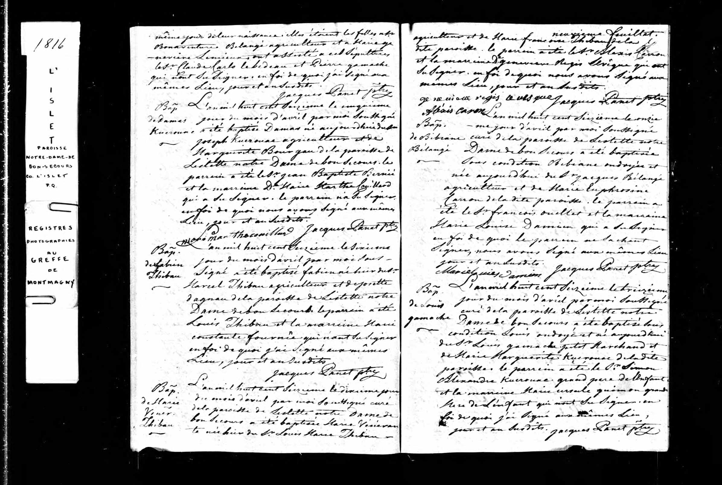 Acte de baptême