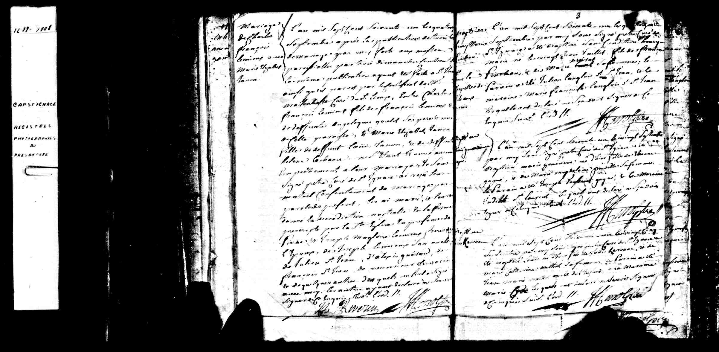 Acte de baptême