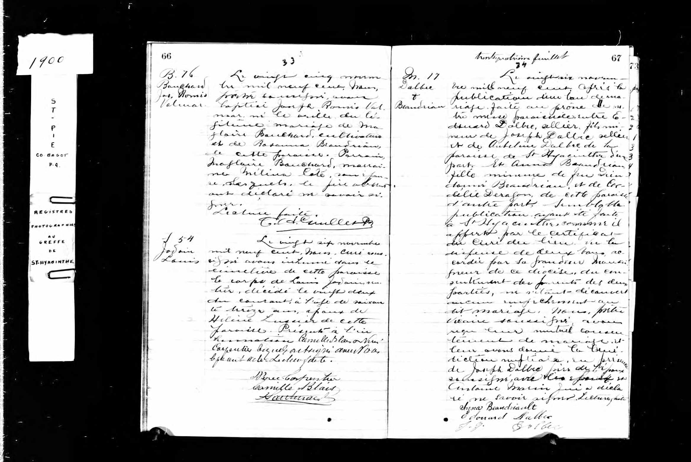 Acte de sépulture