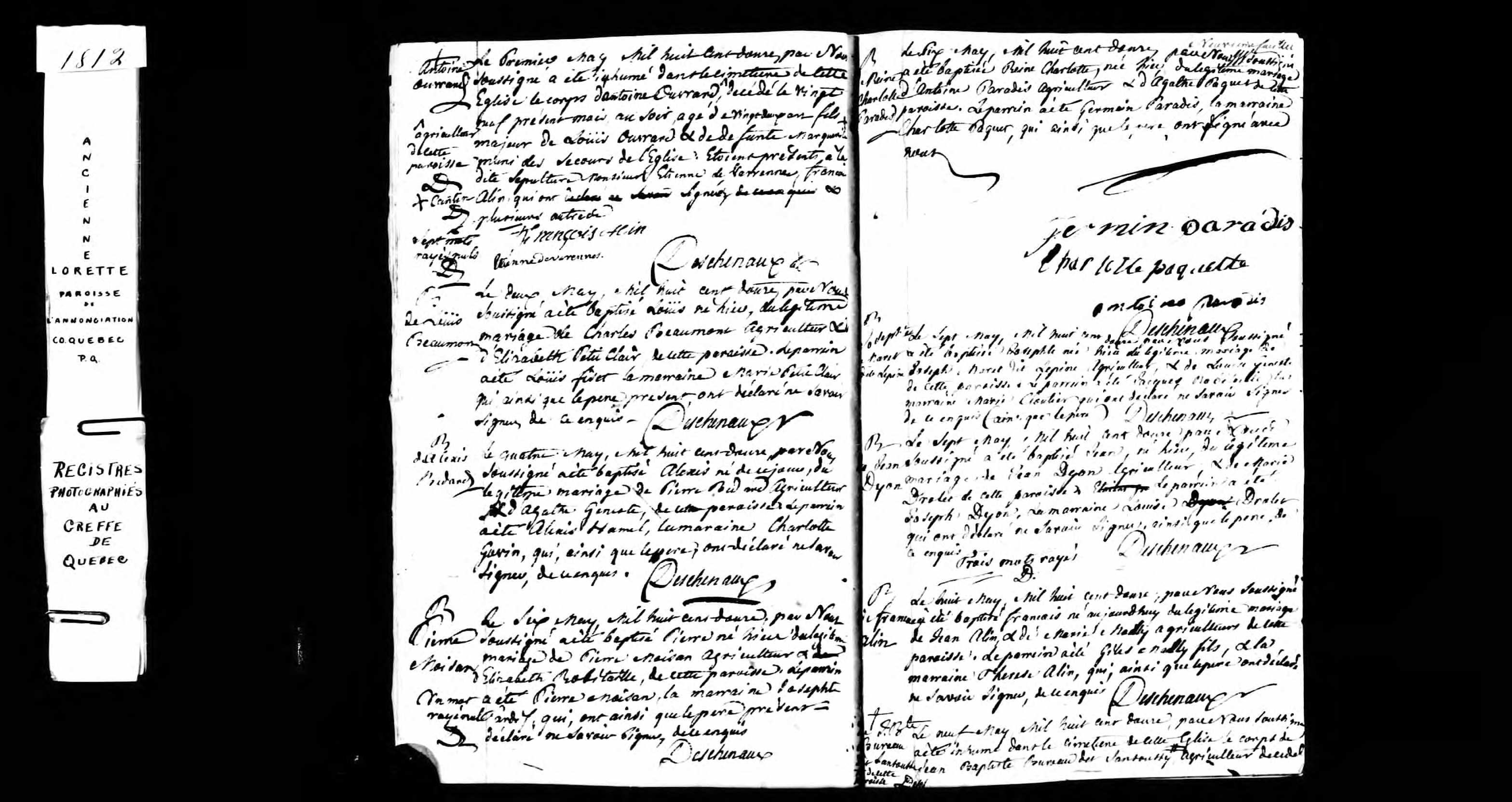 Acte de baptême