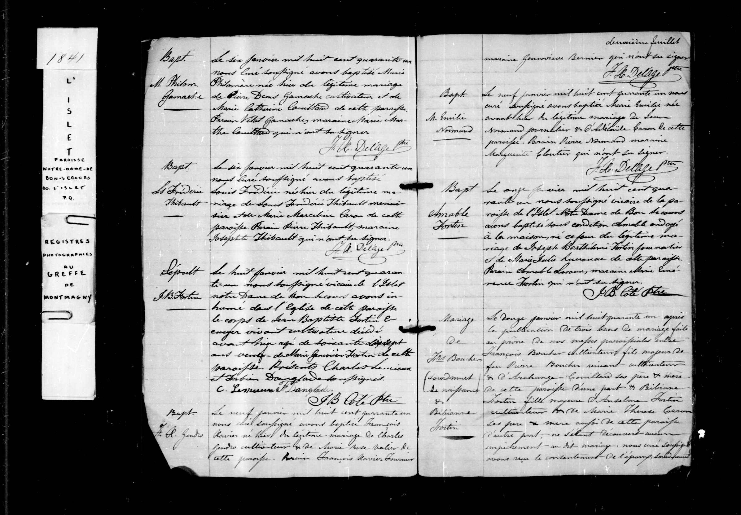 Acte de baptême