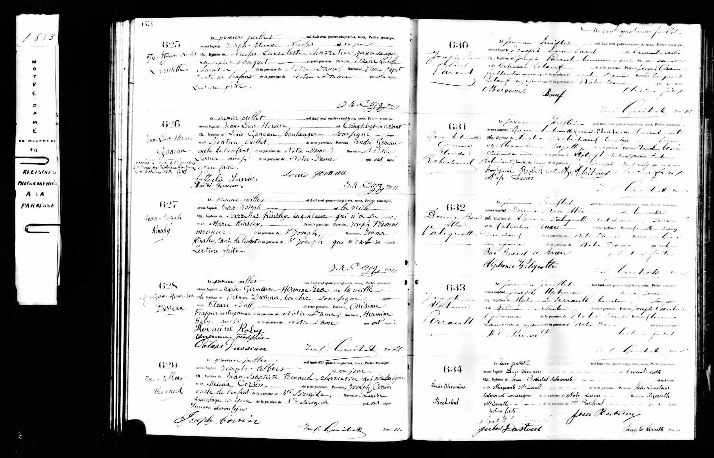 Acte de baptême