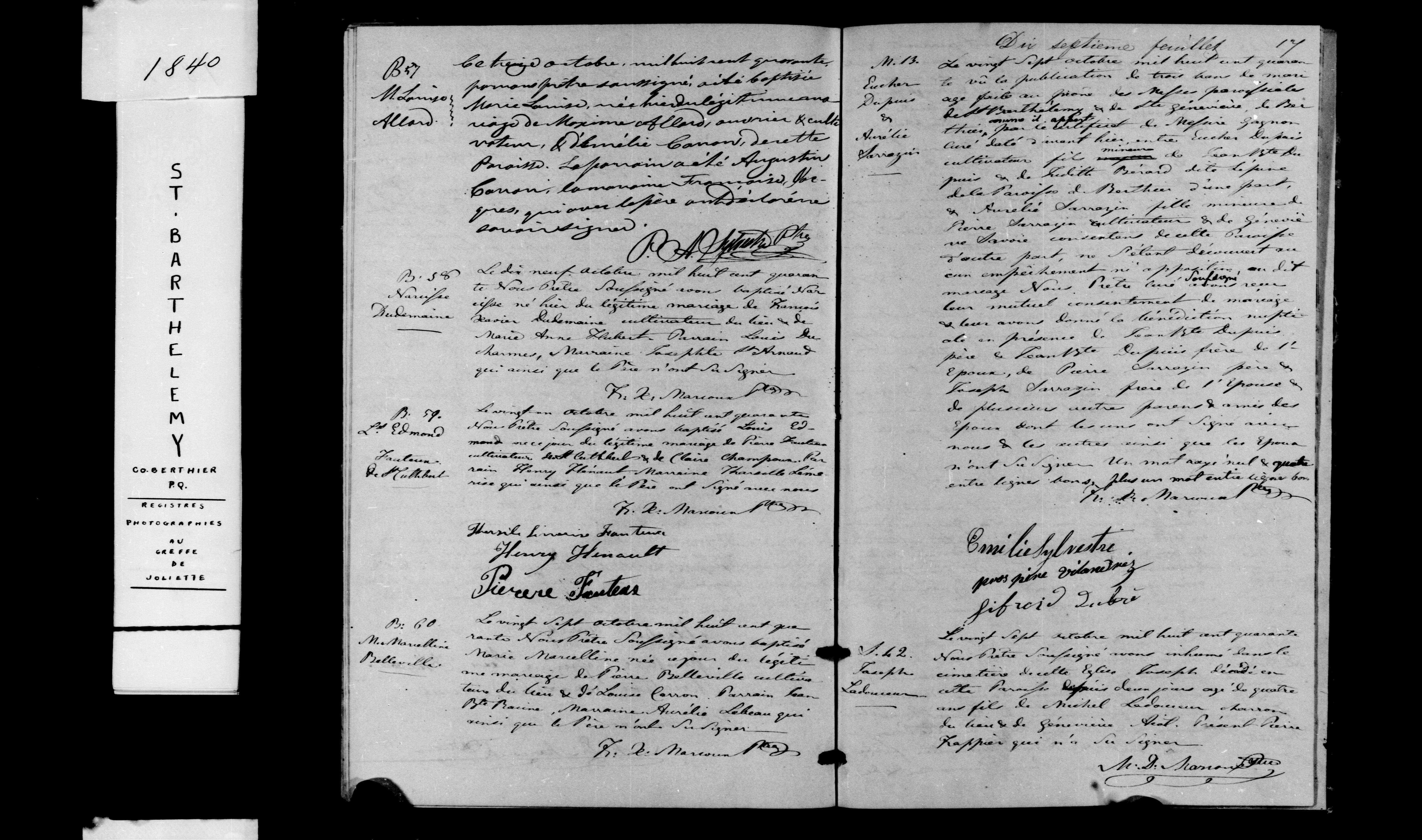 Acte de baptême