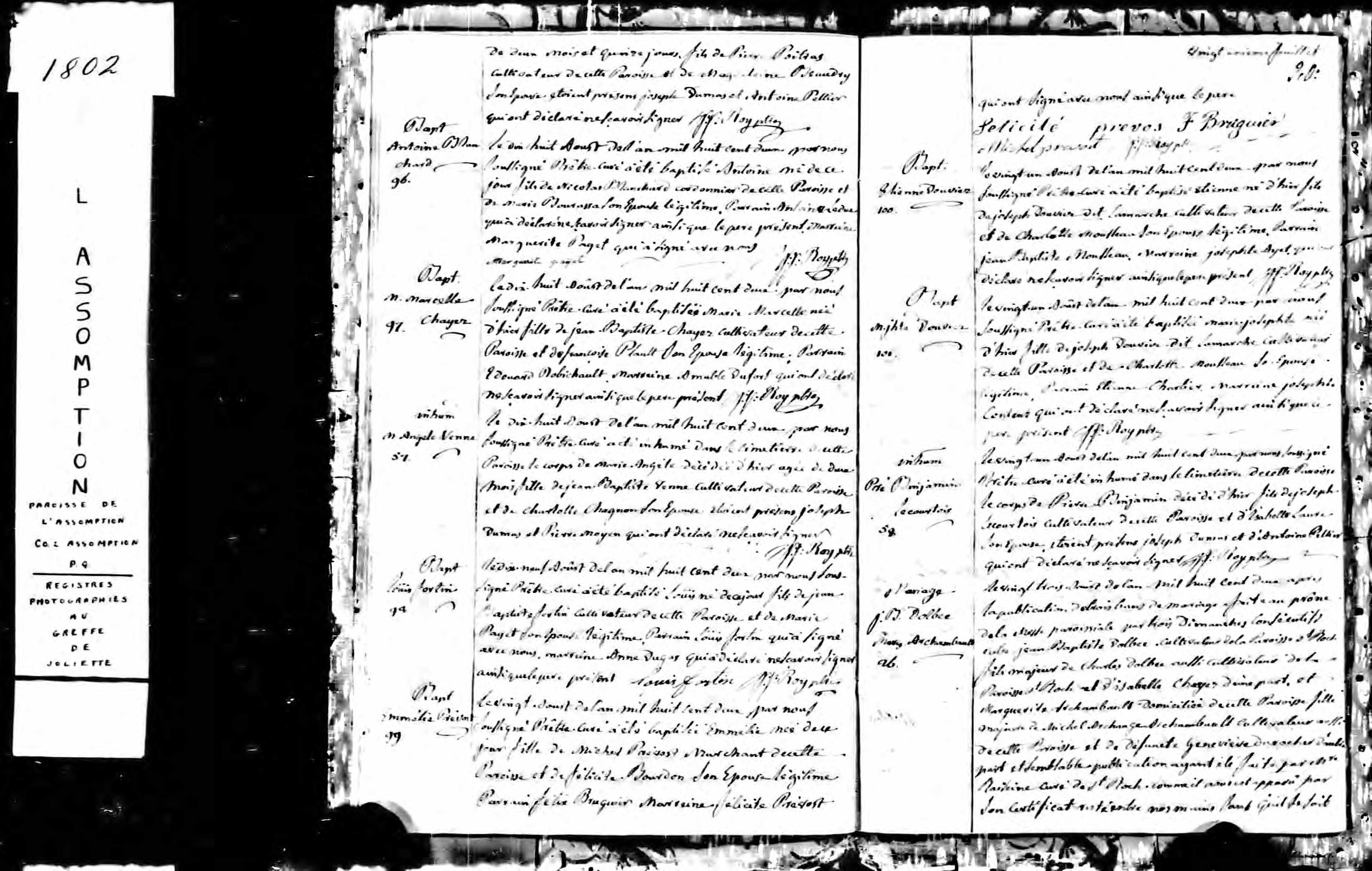 Acte de baptême