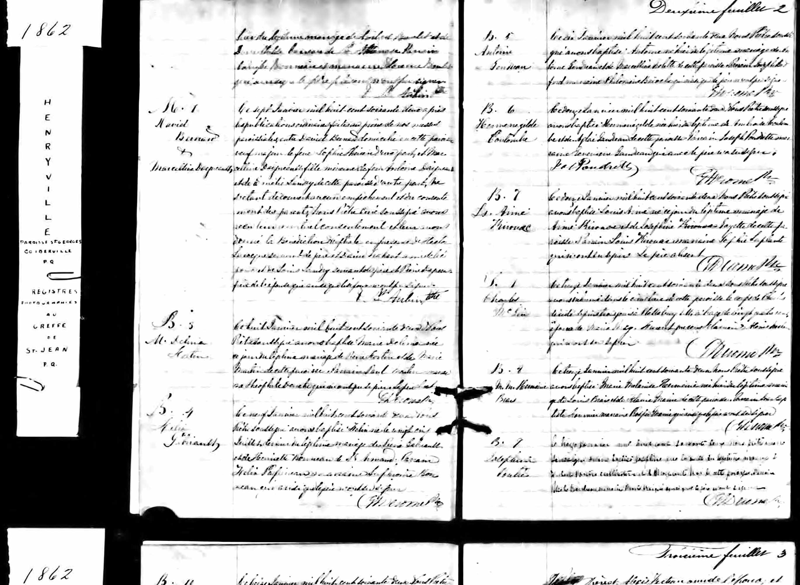 Acte de baptême Acte de baptême
