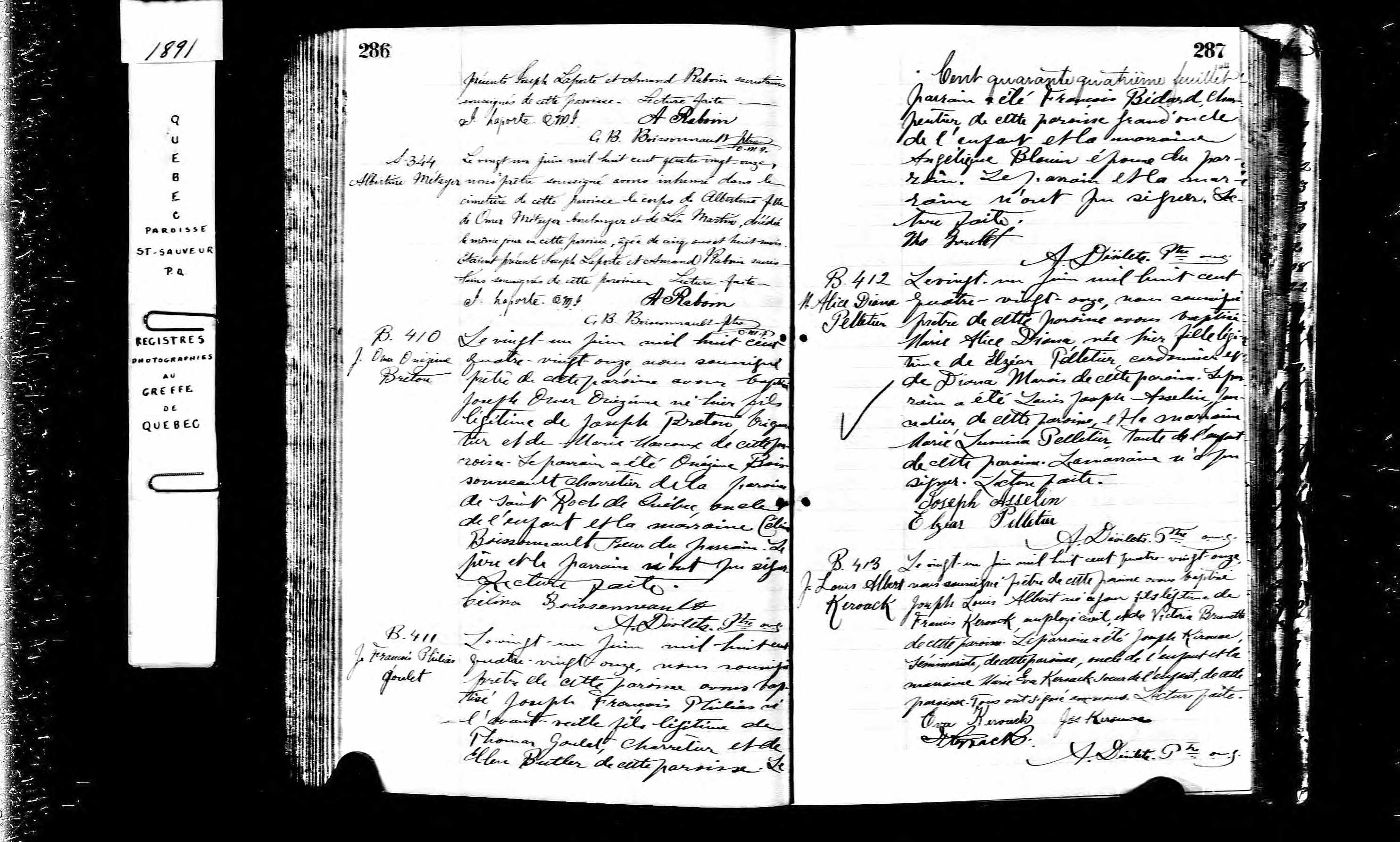 Acte de baptême