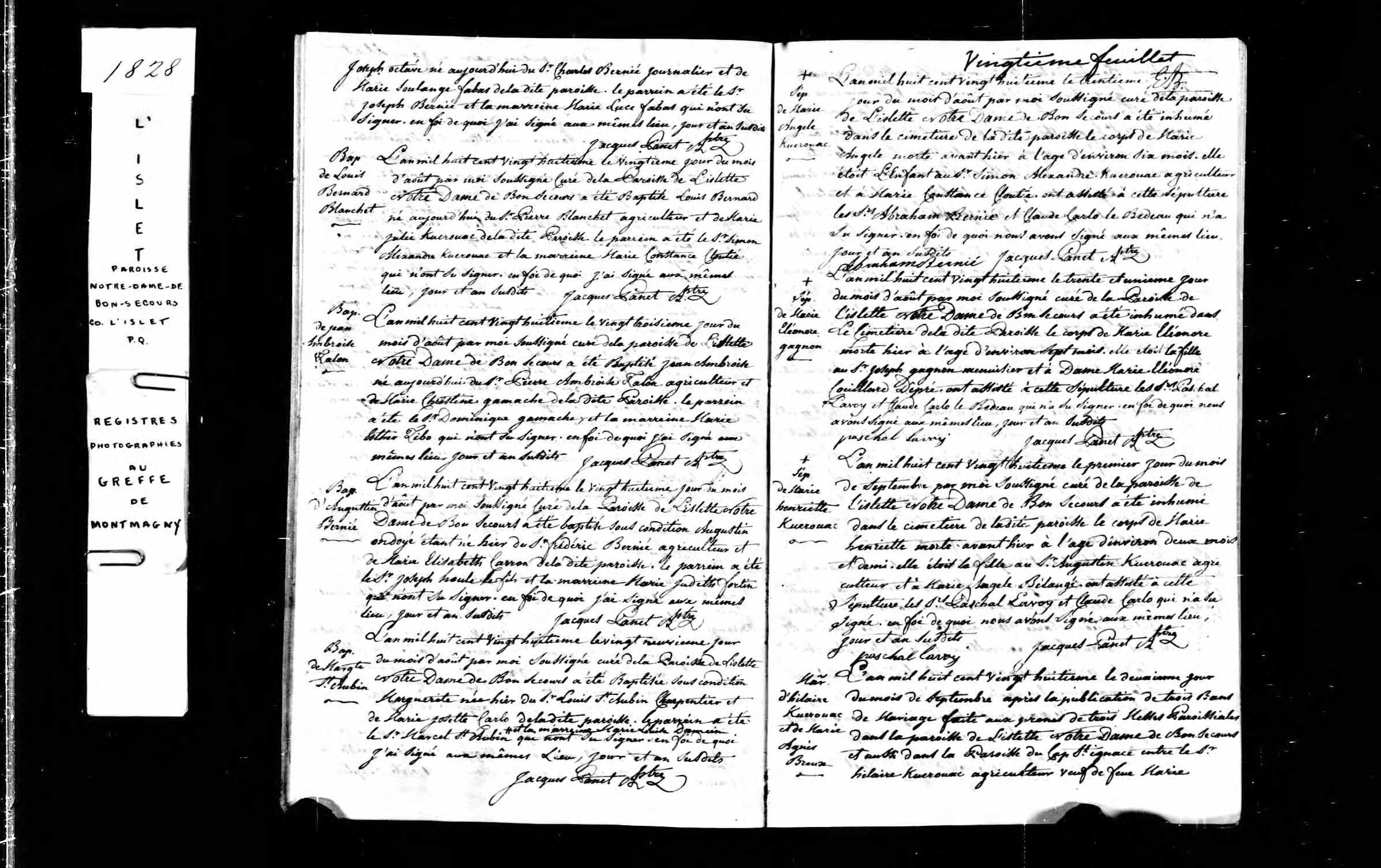 Acte de baptême