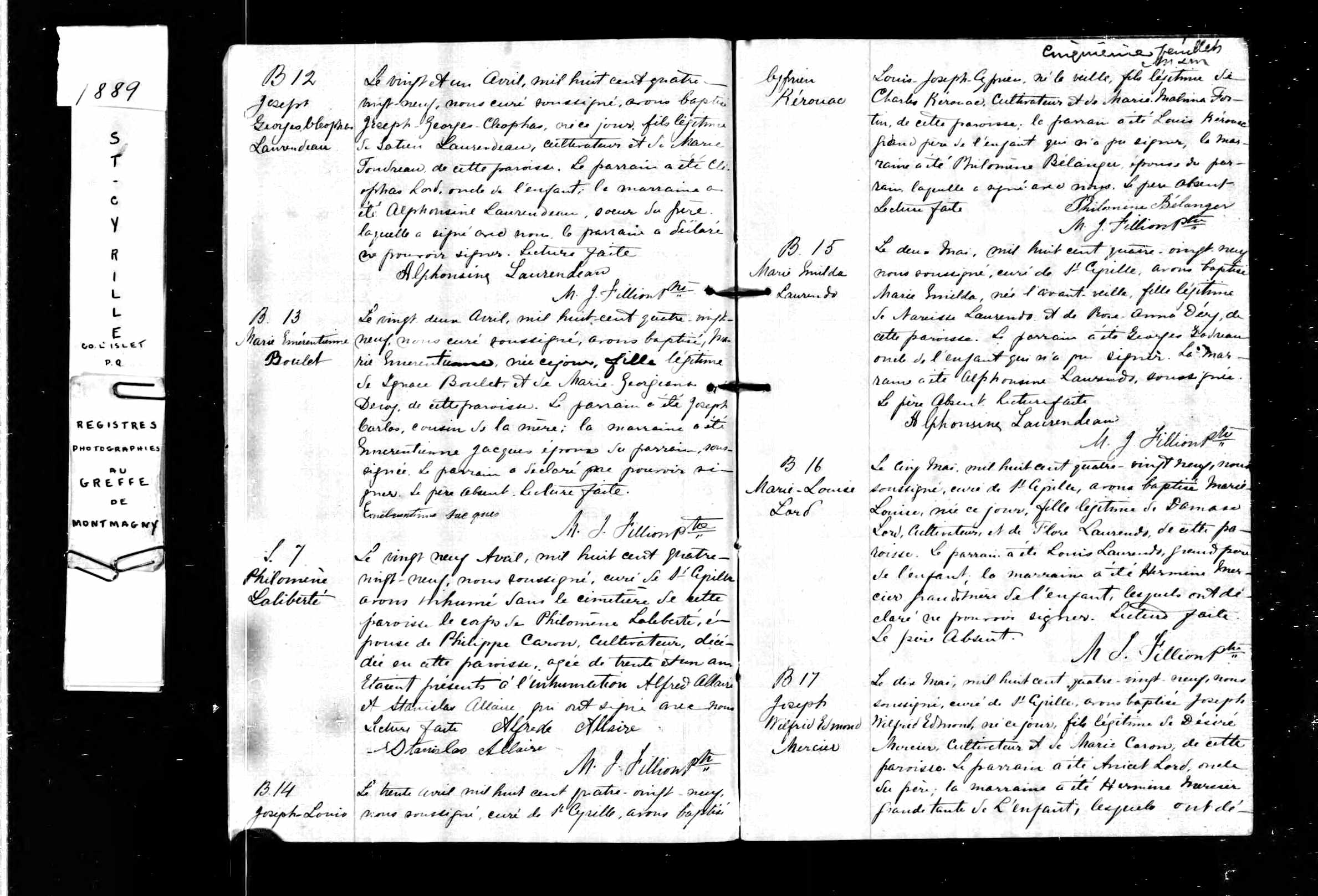 Acte de baptême