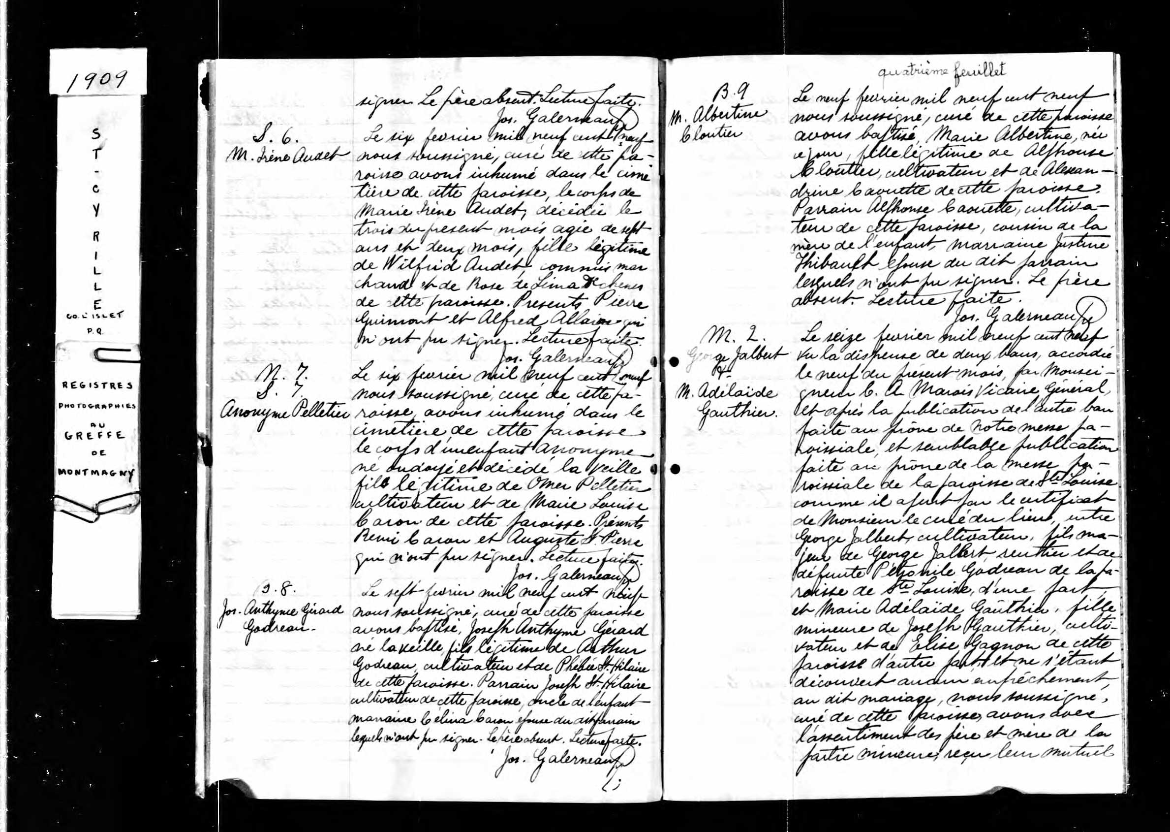 Acte de baptême