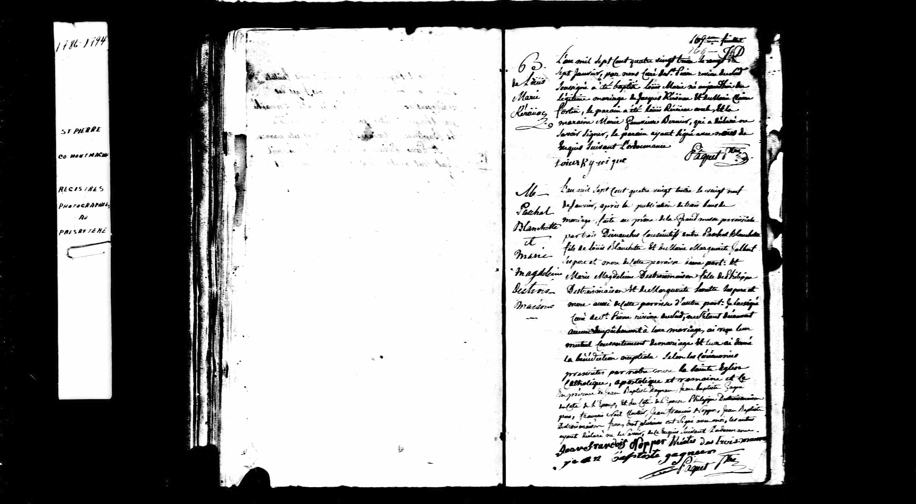 Acte de baptême