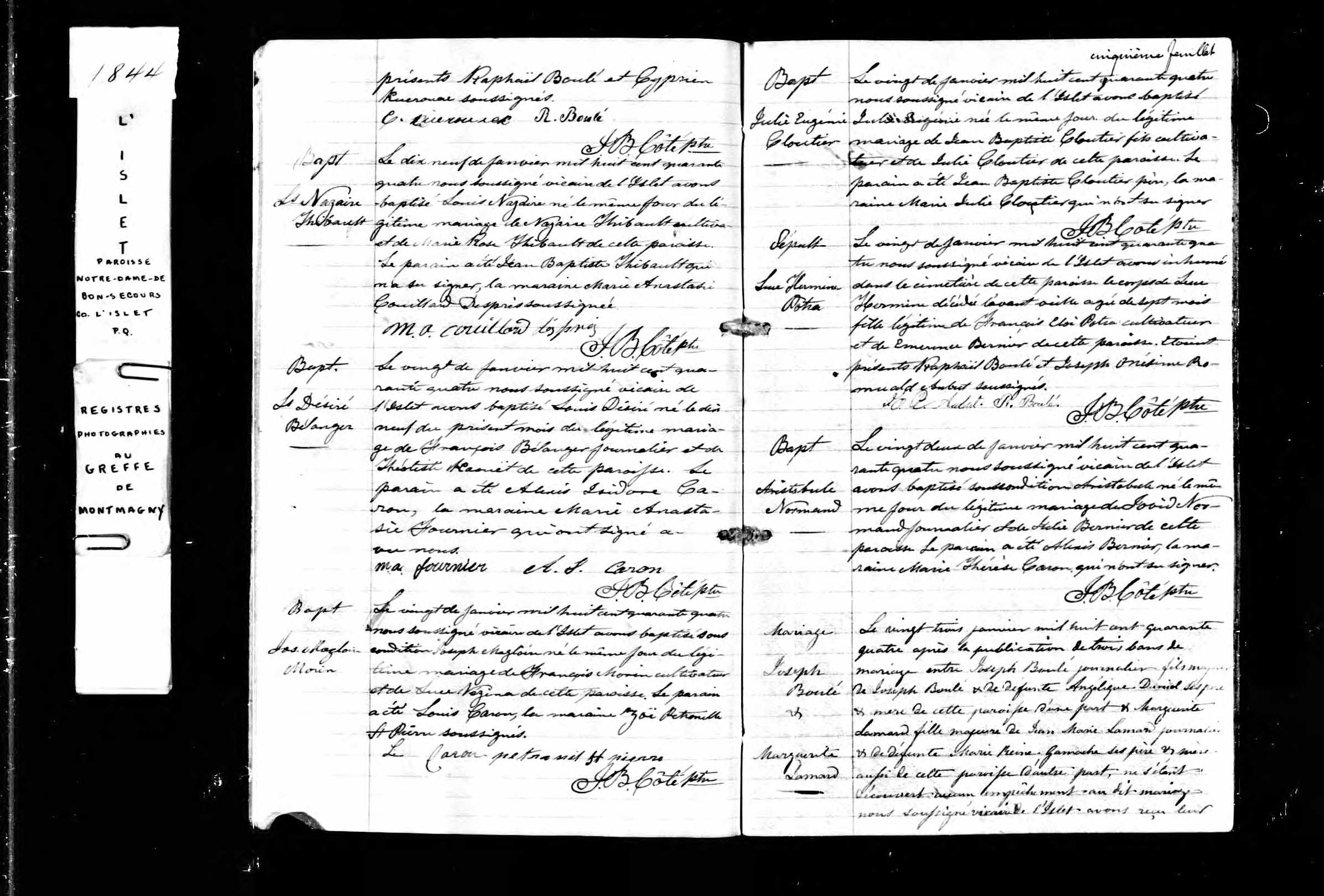 Acte de baptême