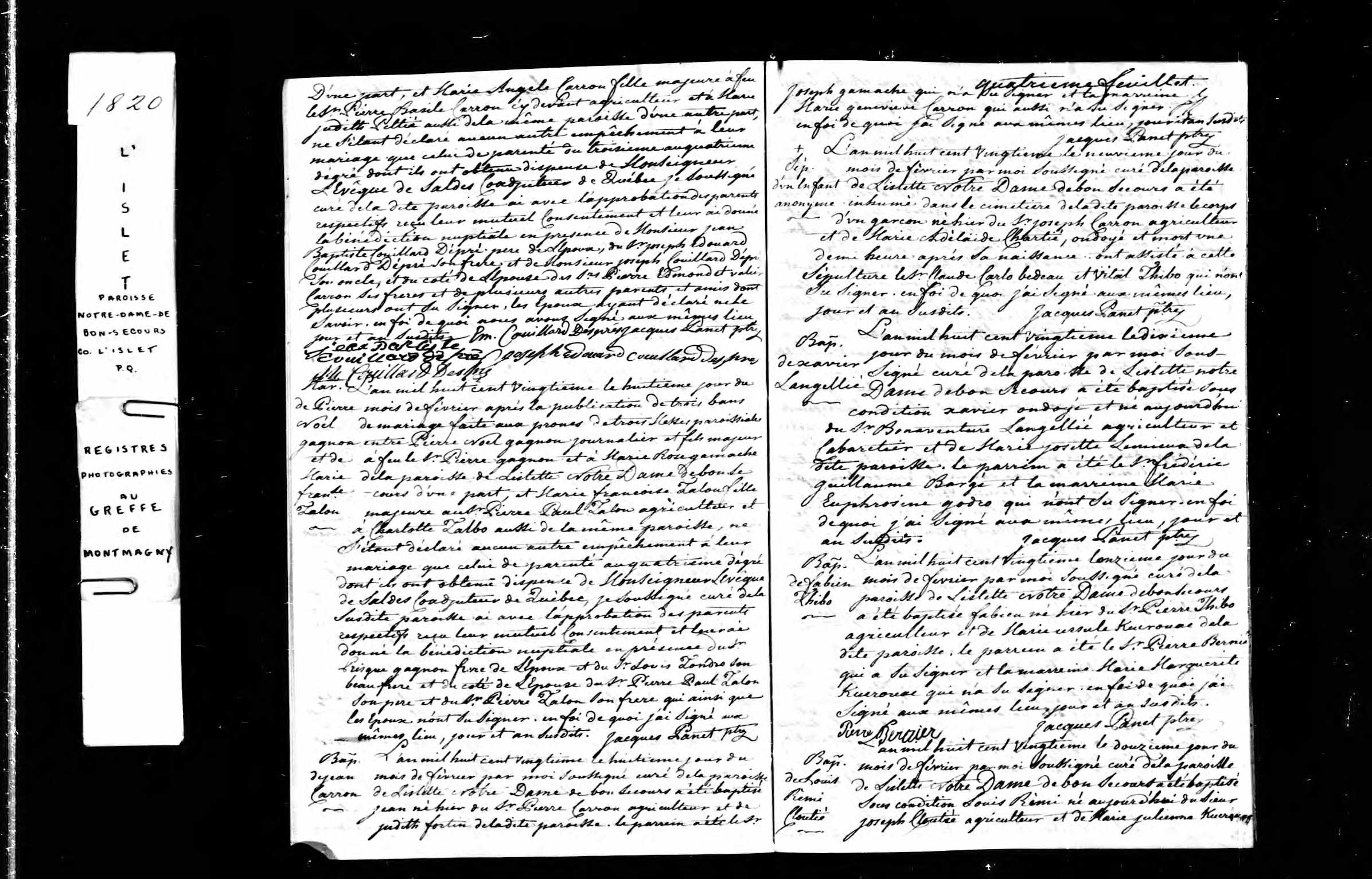 Acte de baptême