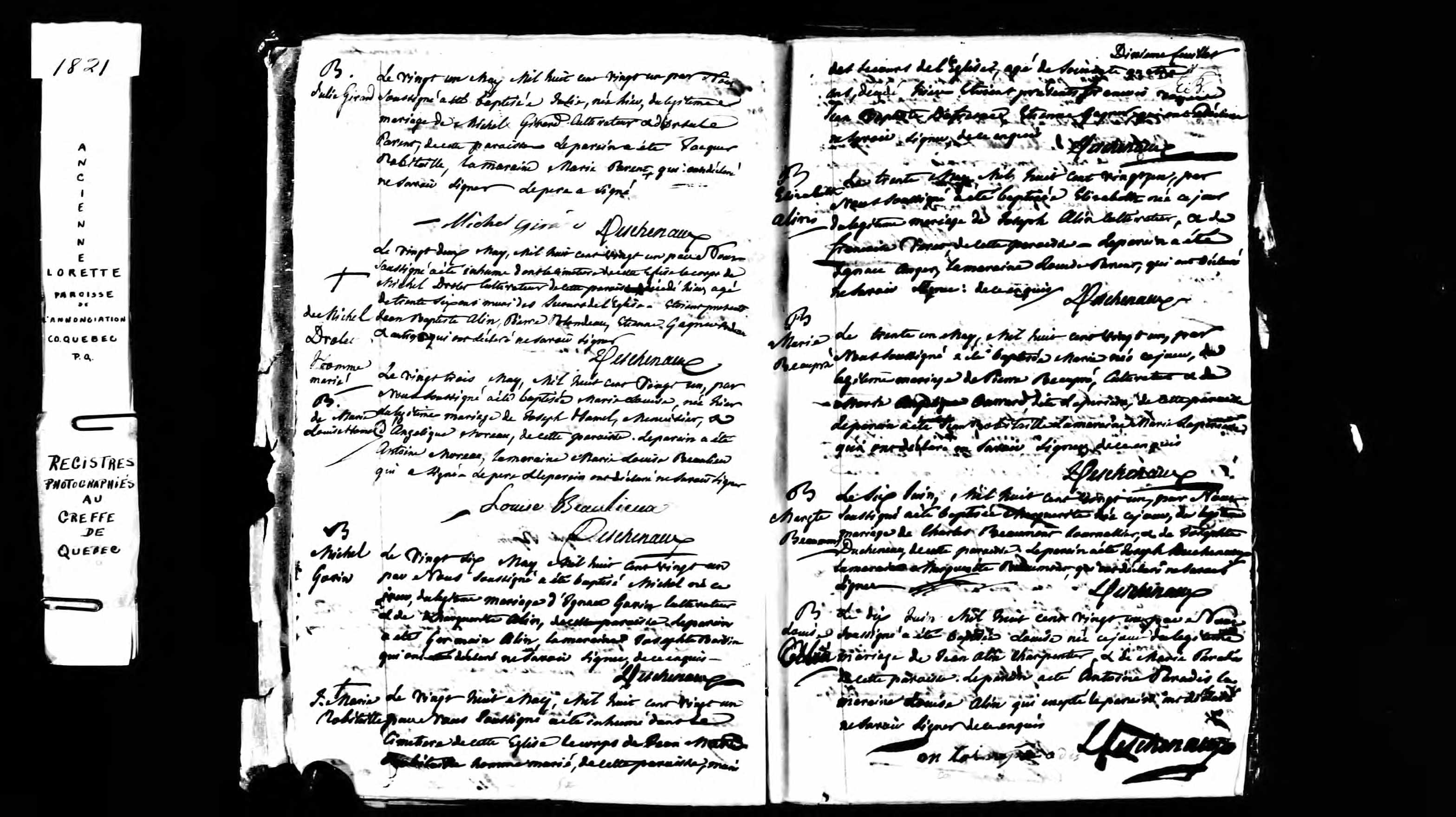 Acte de baptême