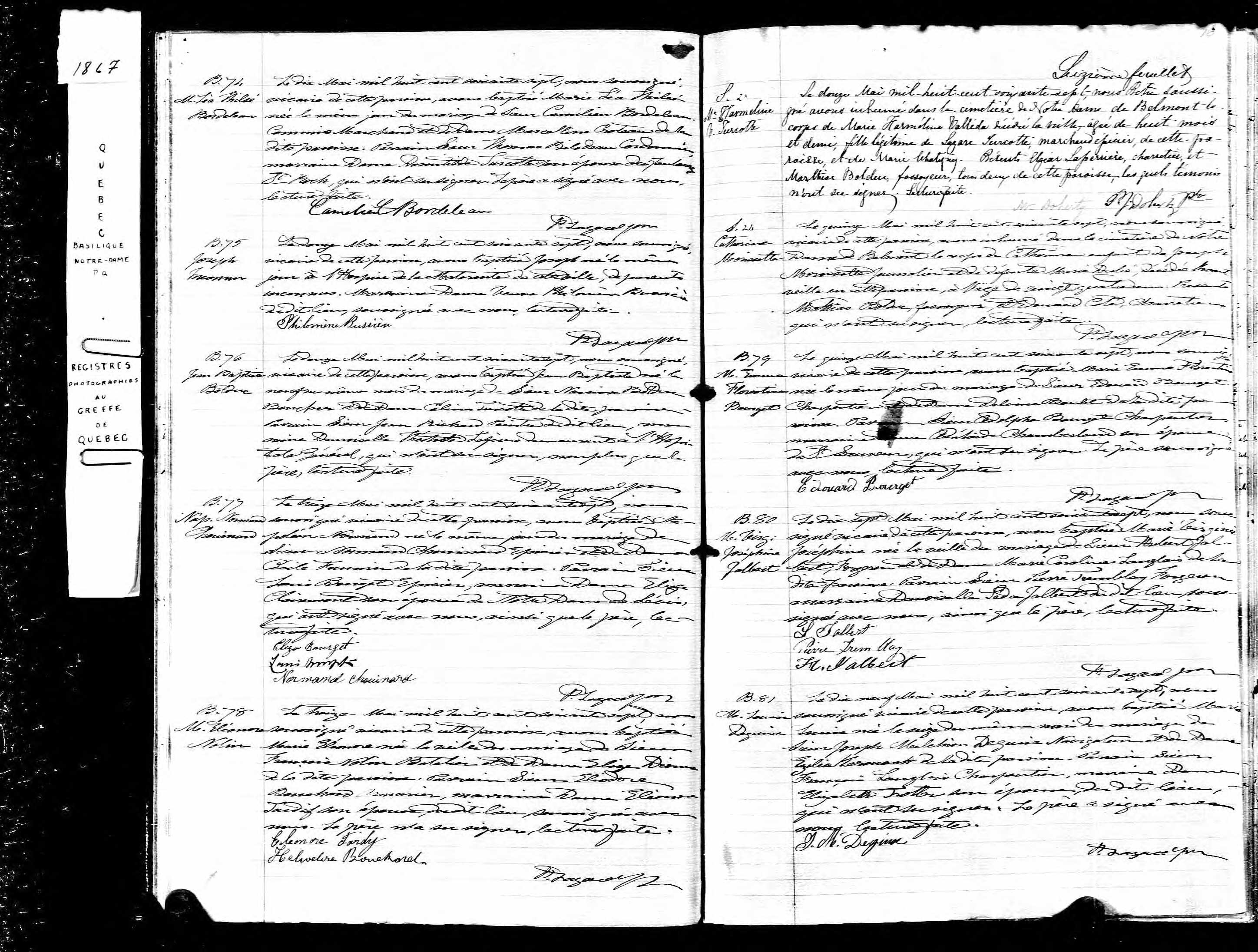 Acte de baptême