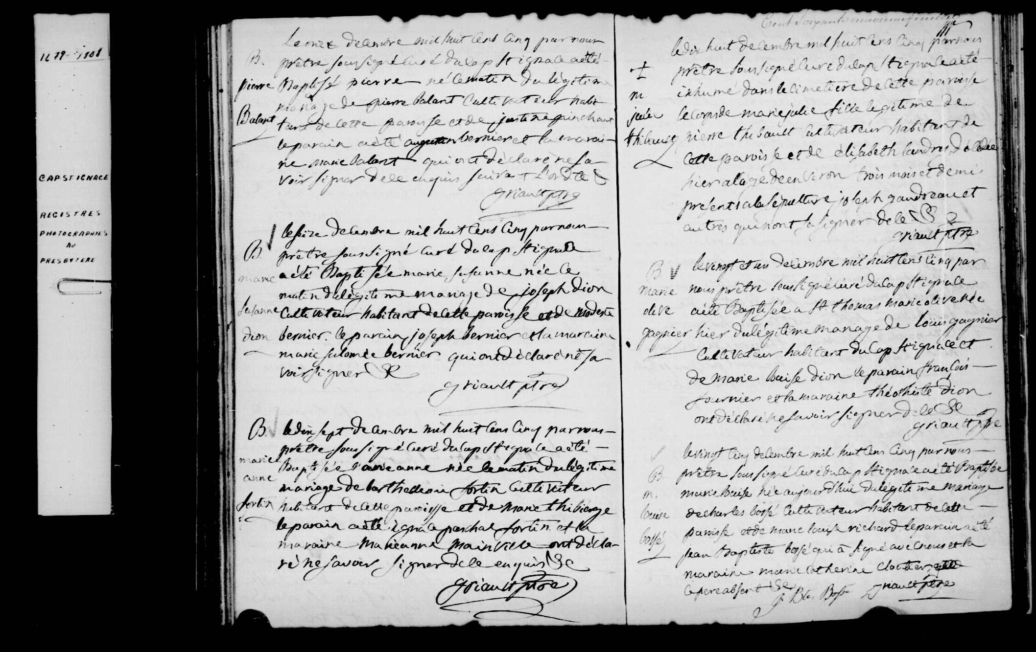 Acte de baptême
