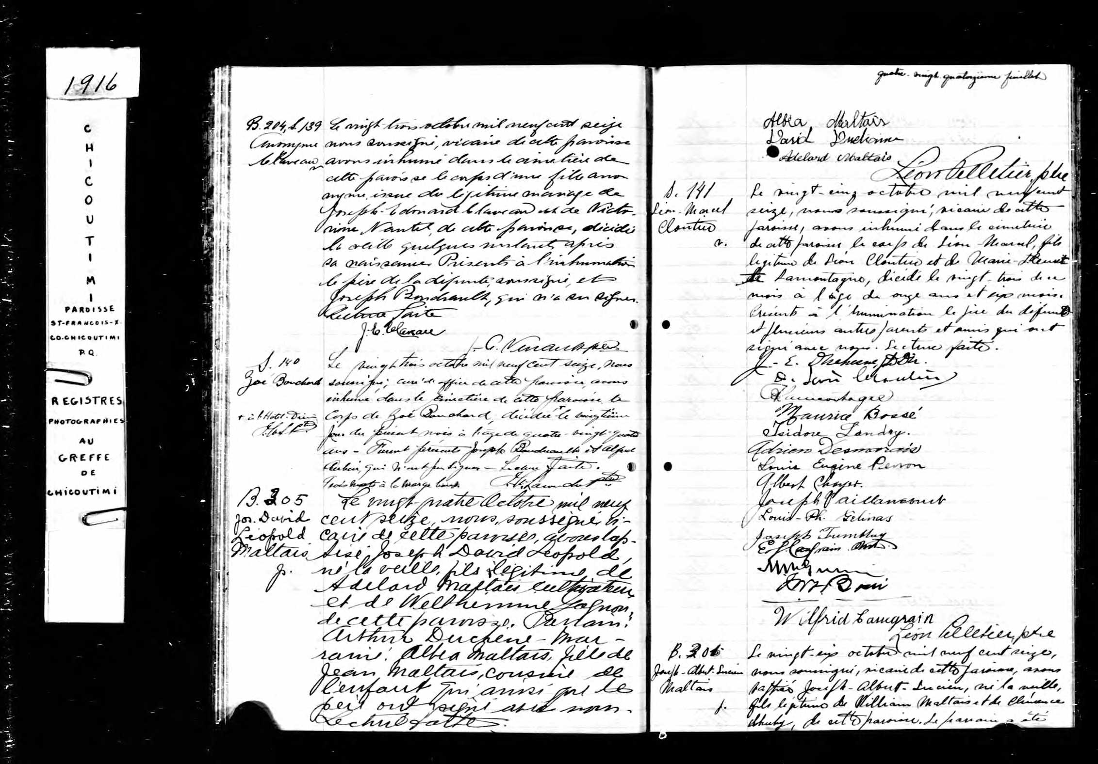 Acte de baptême Acte de baptême