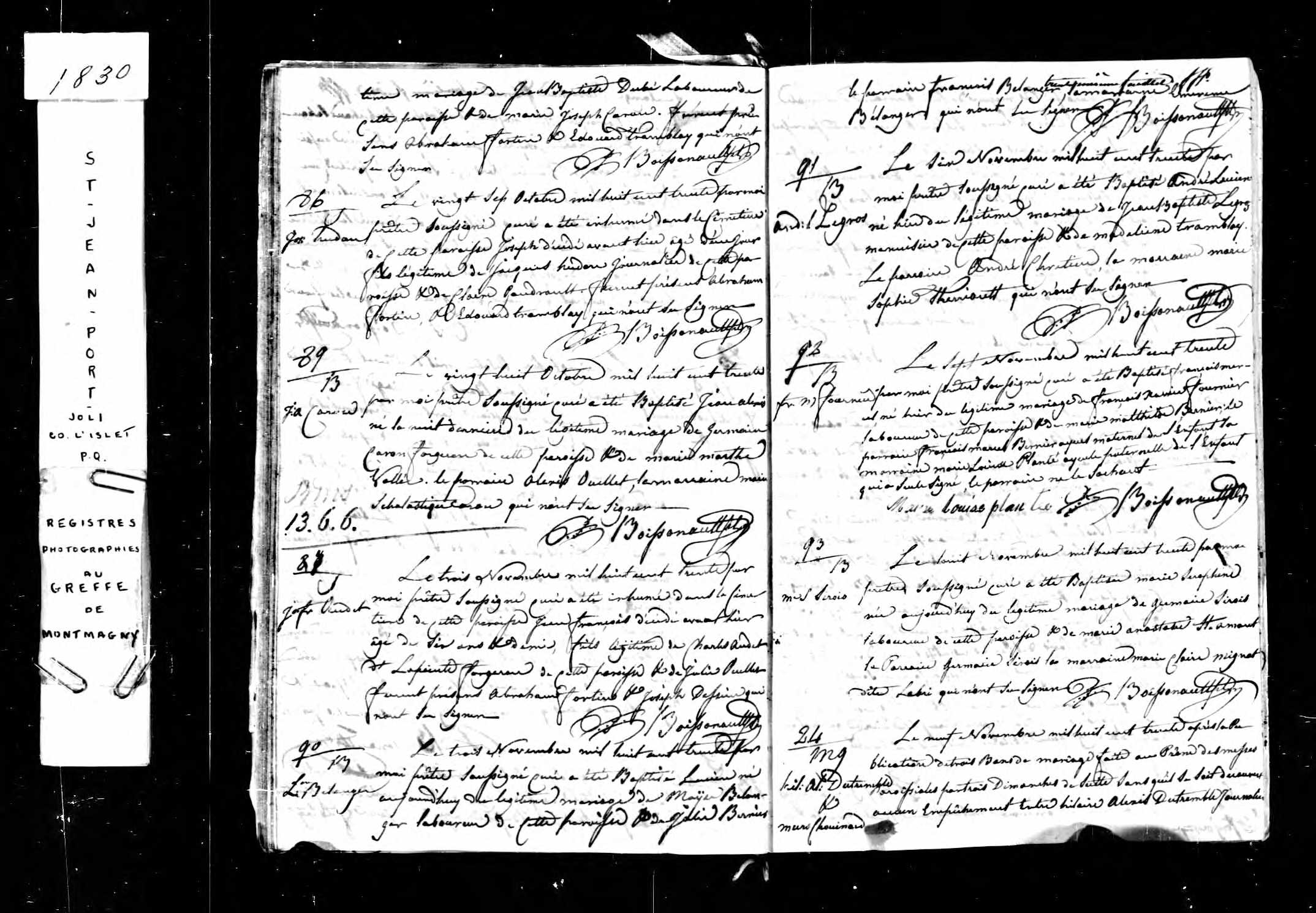 Acte de baptême