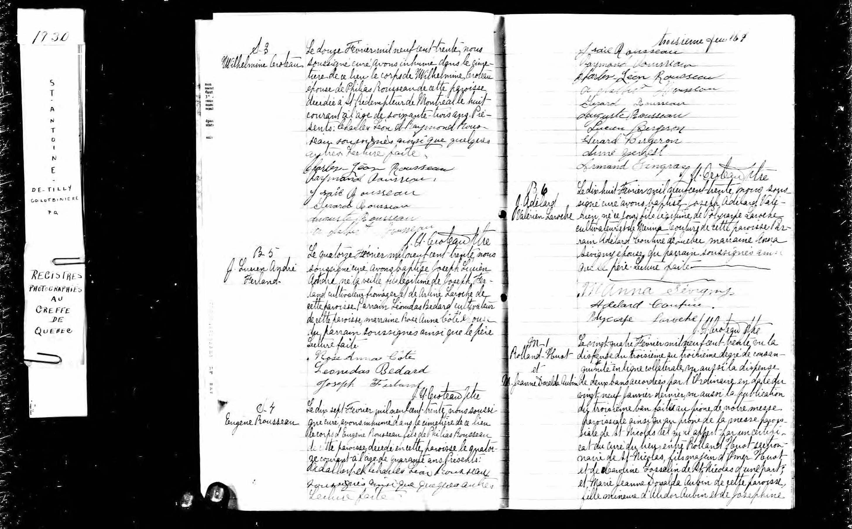 Acte de baptême