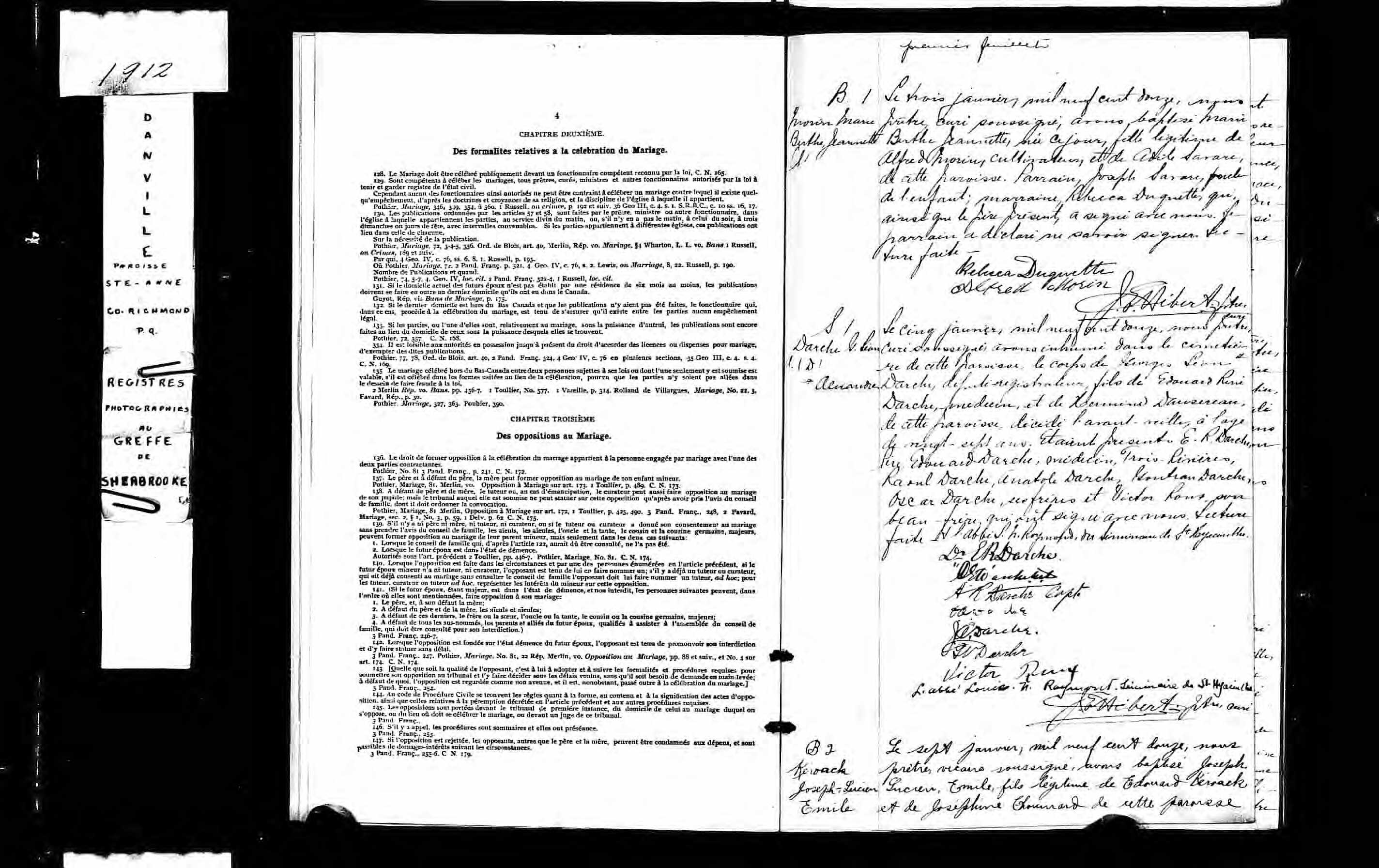 Acte de baptême