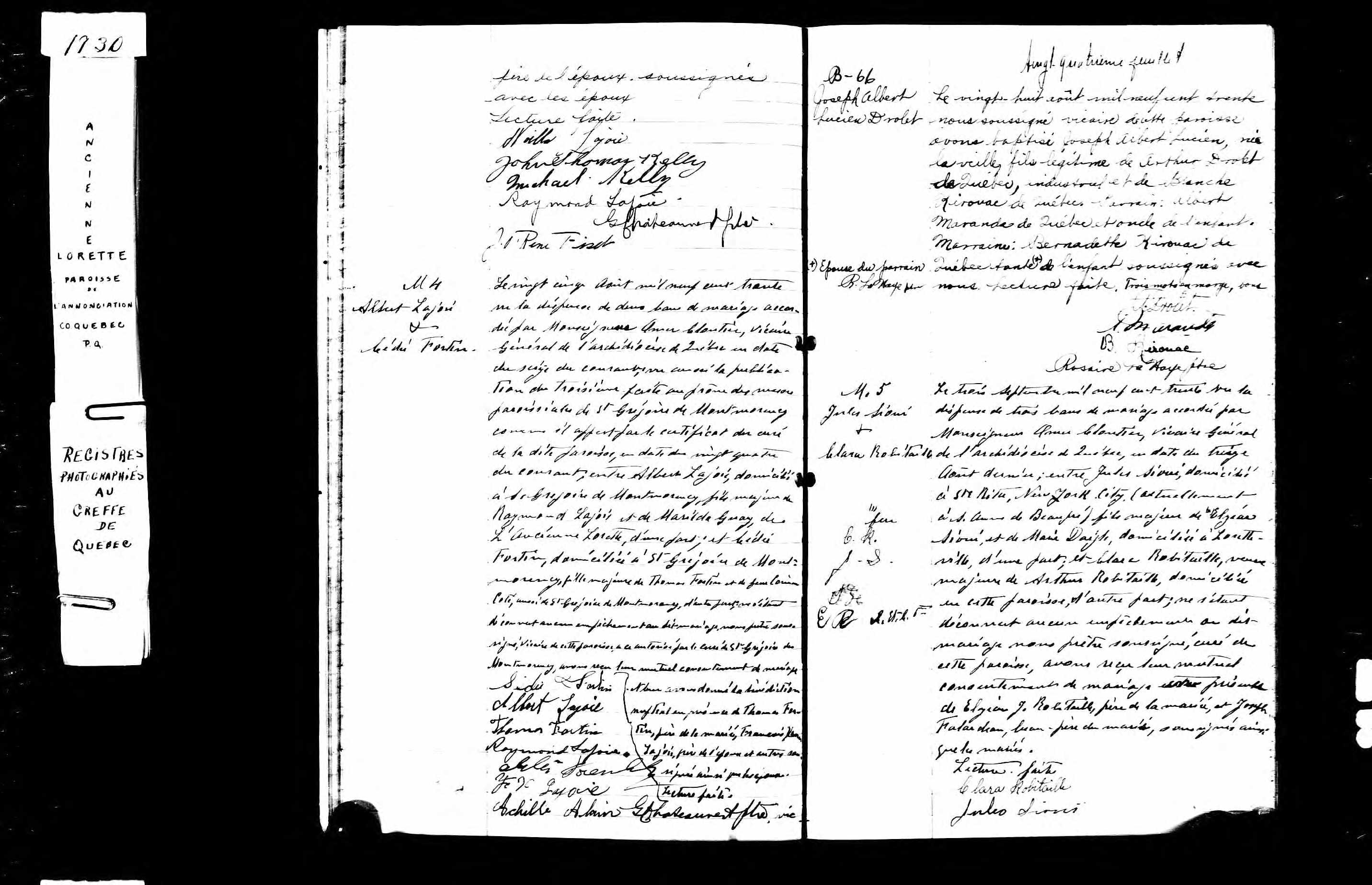 Acte de baptême