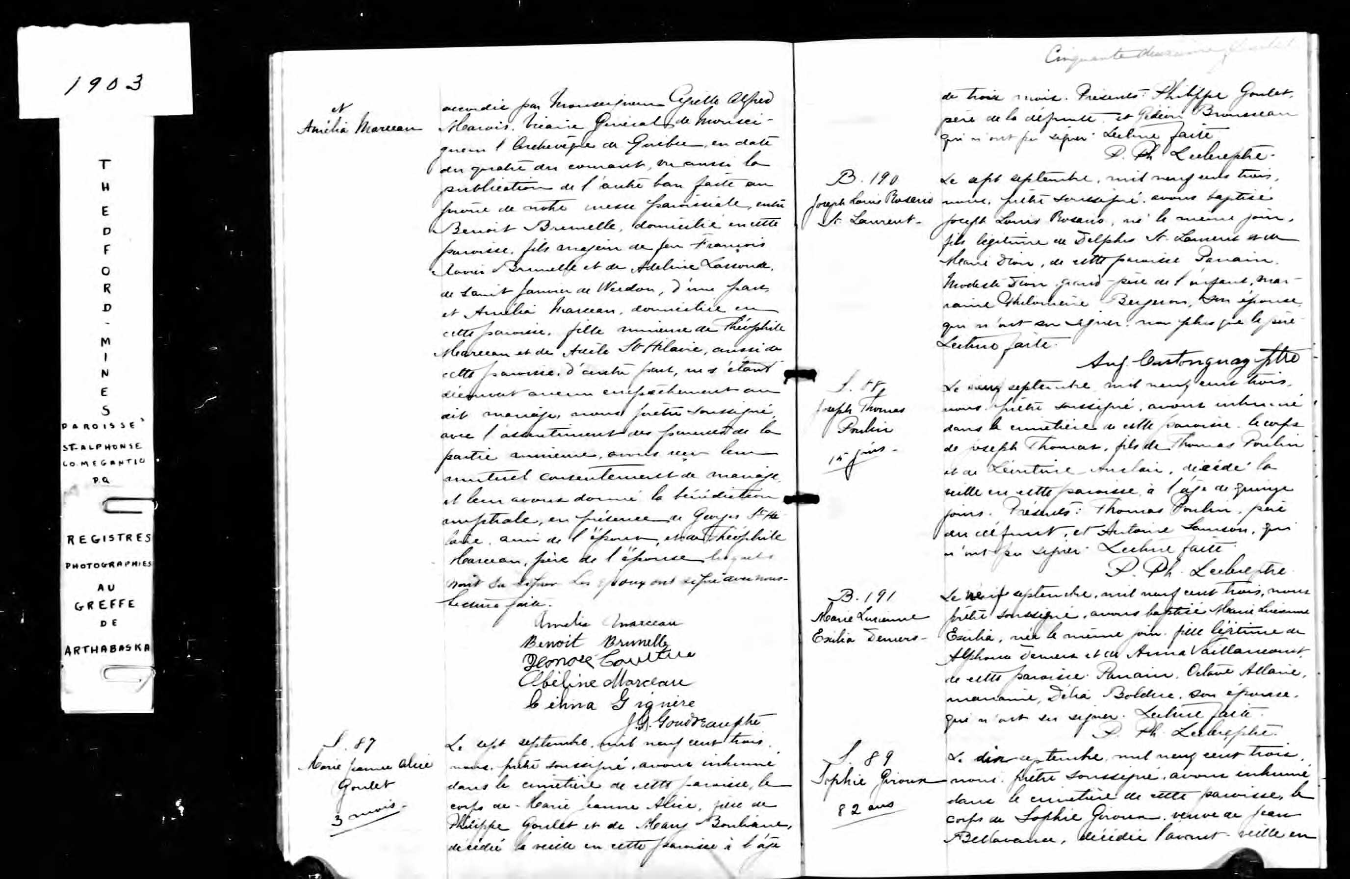 Acte de baptême