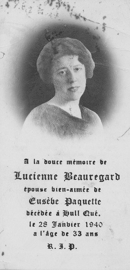 Carte mortuaire