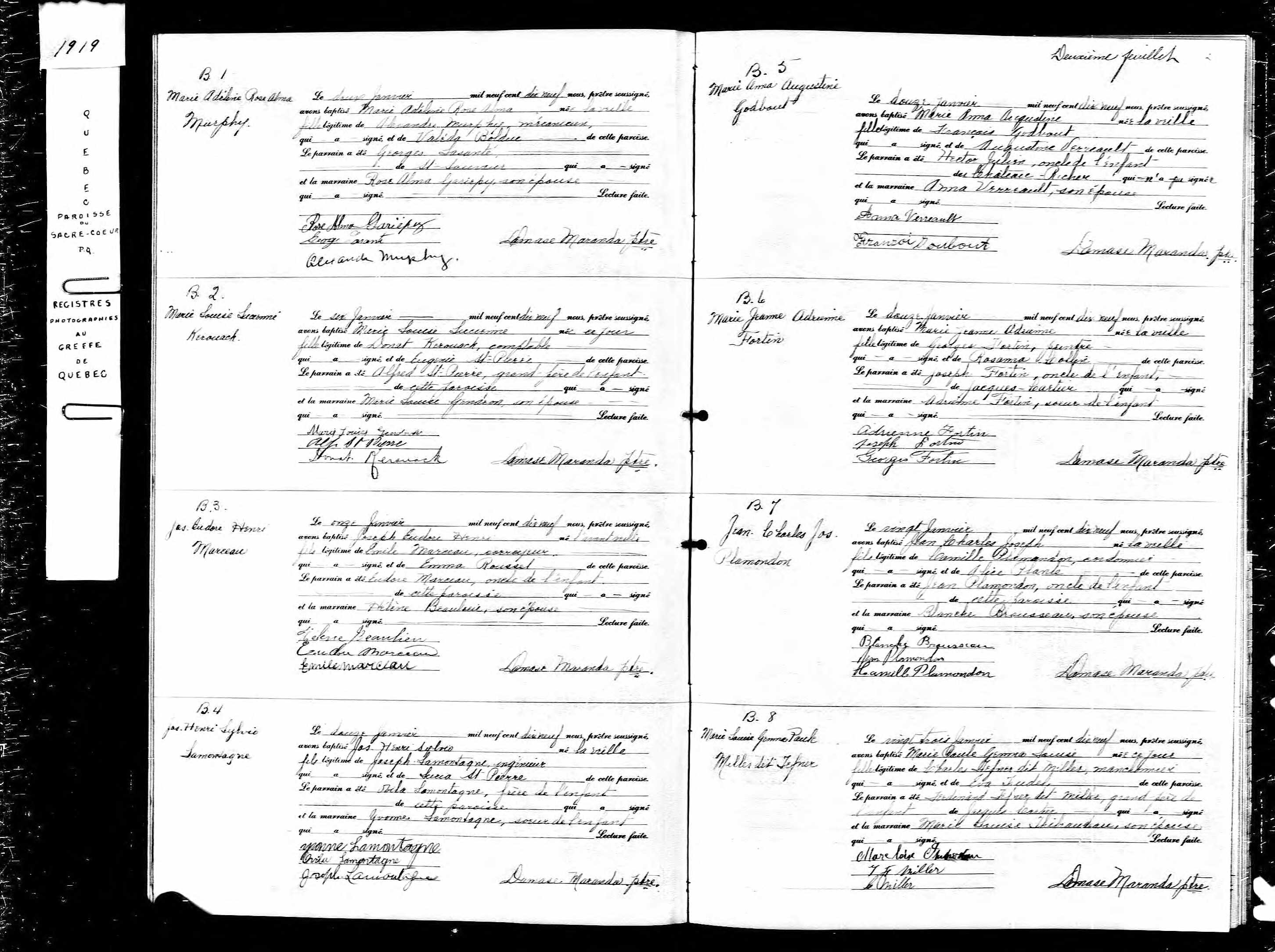 Acte de baptême