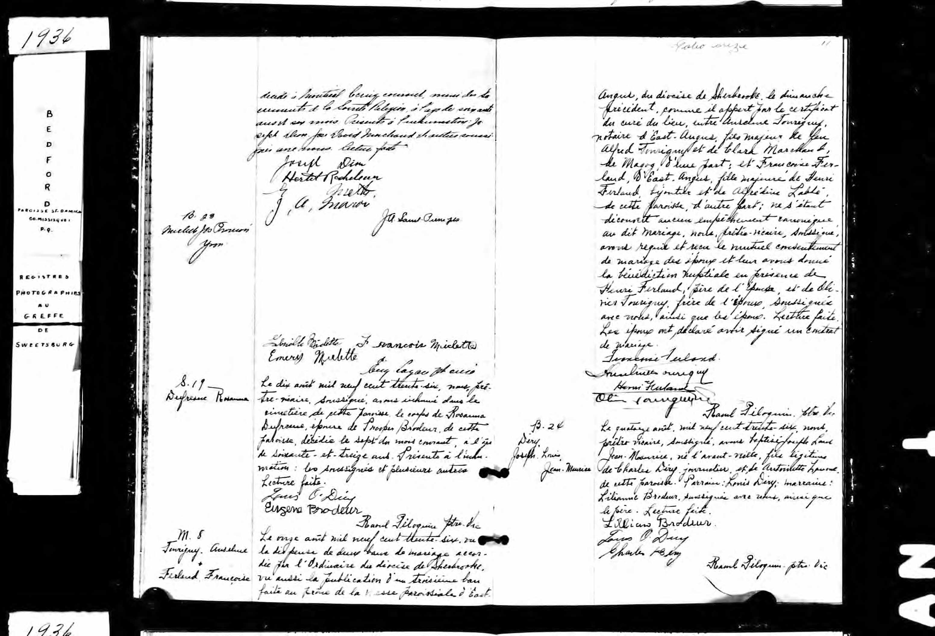  Acte de sépulture