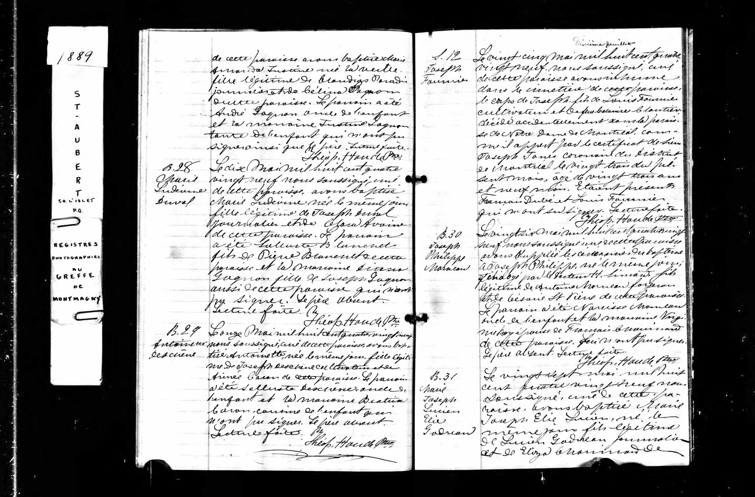 Acte de baptême