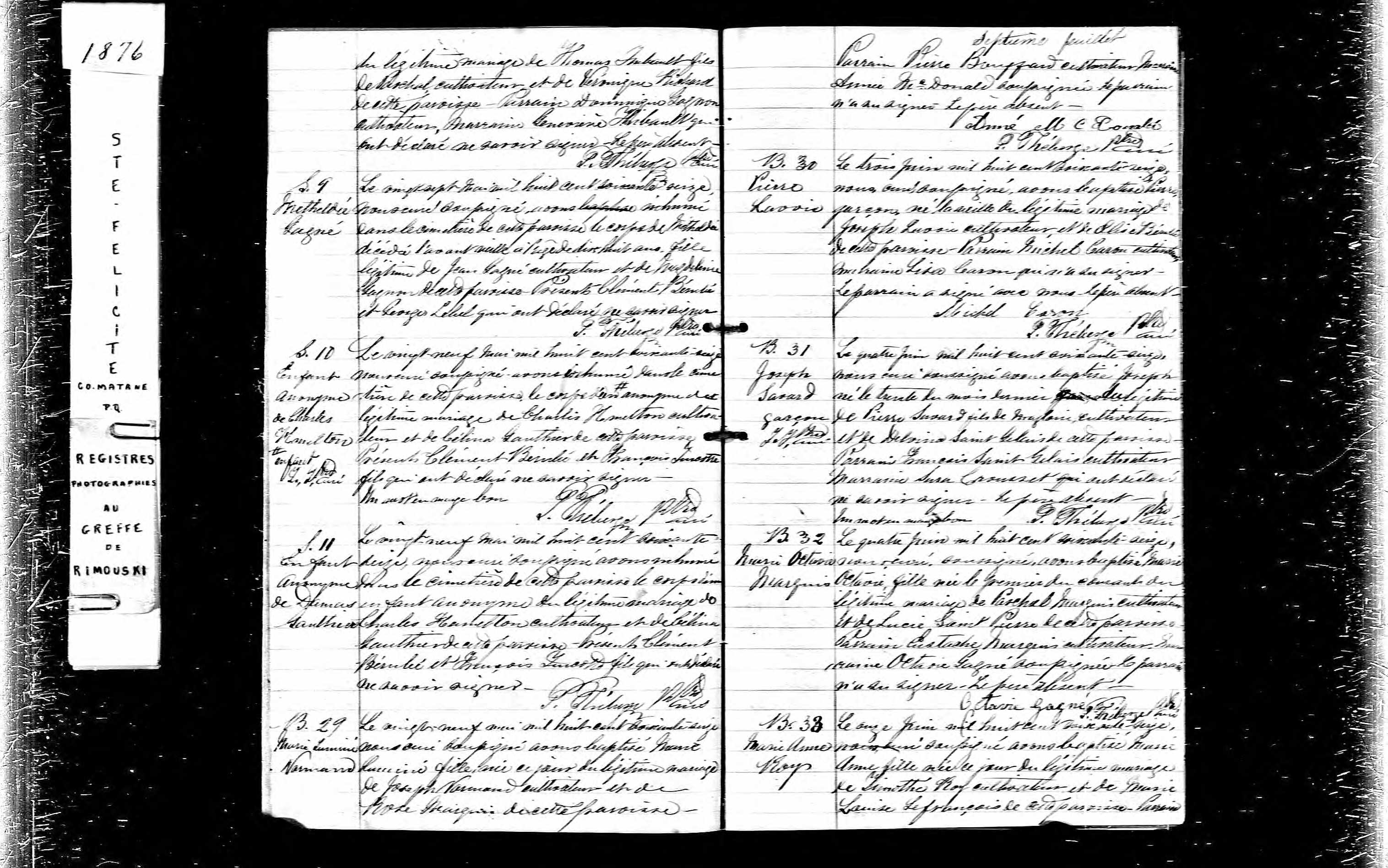 Acte de baptême