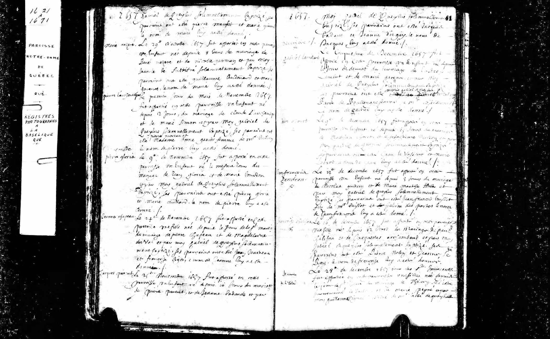 Acte de baptême
