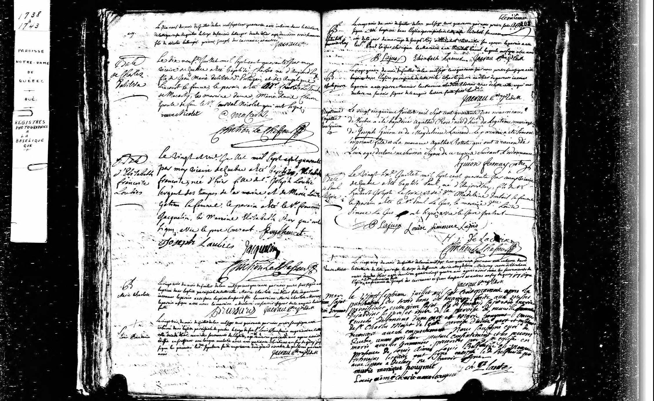 Acte de sépulture