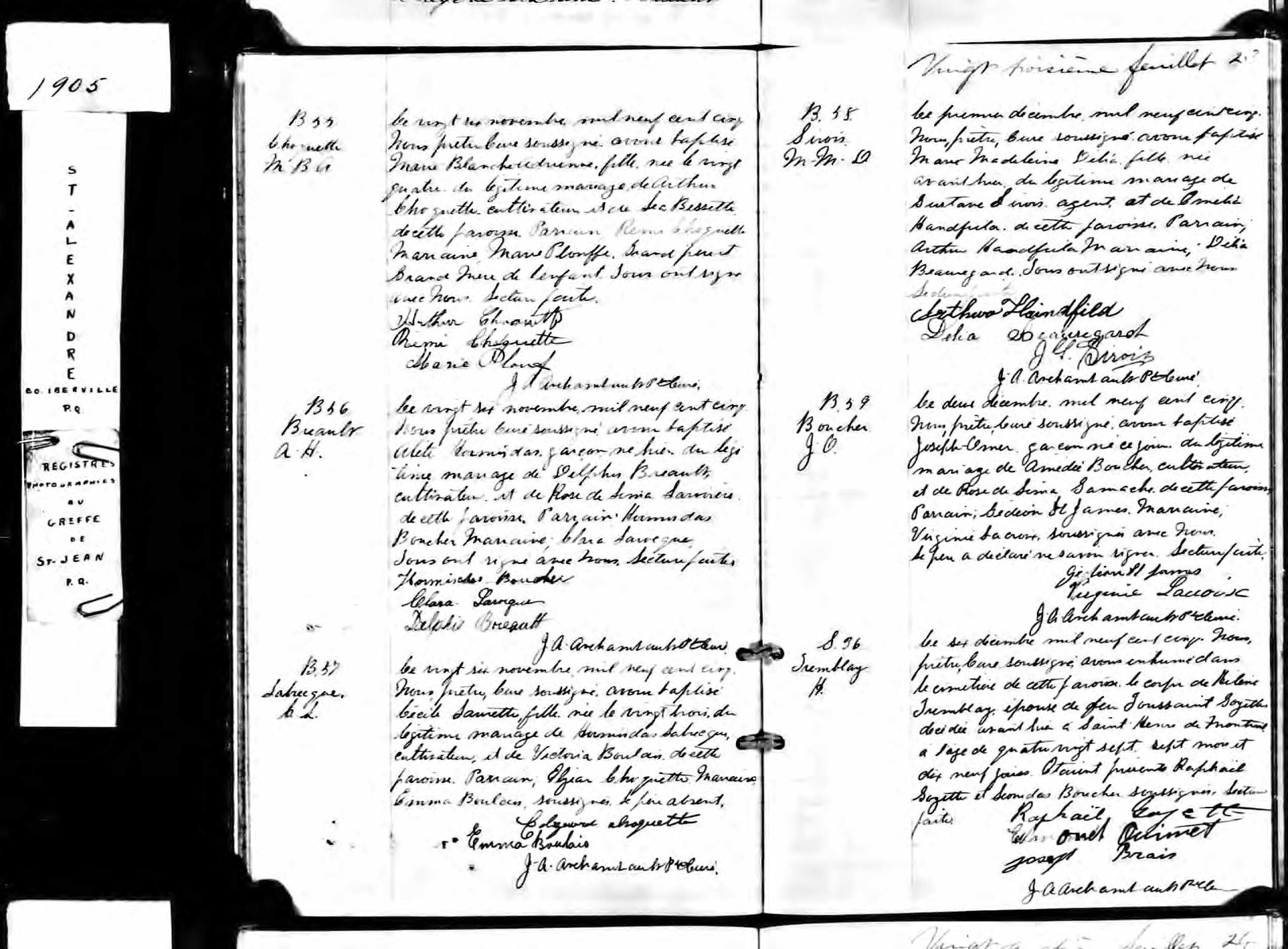 Acte de baptême