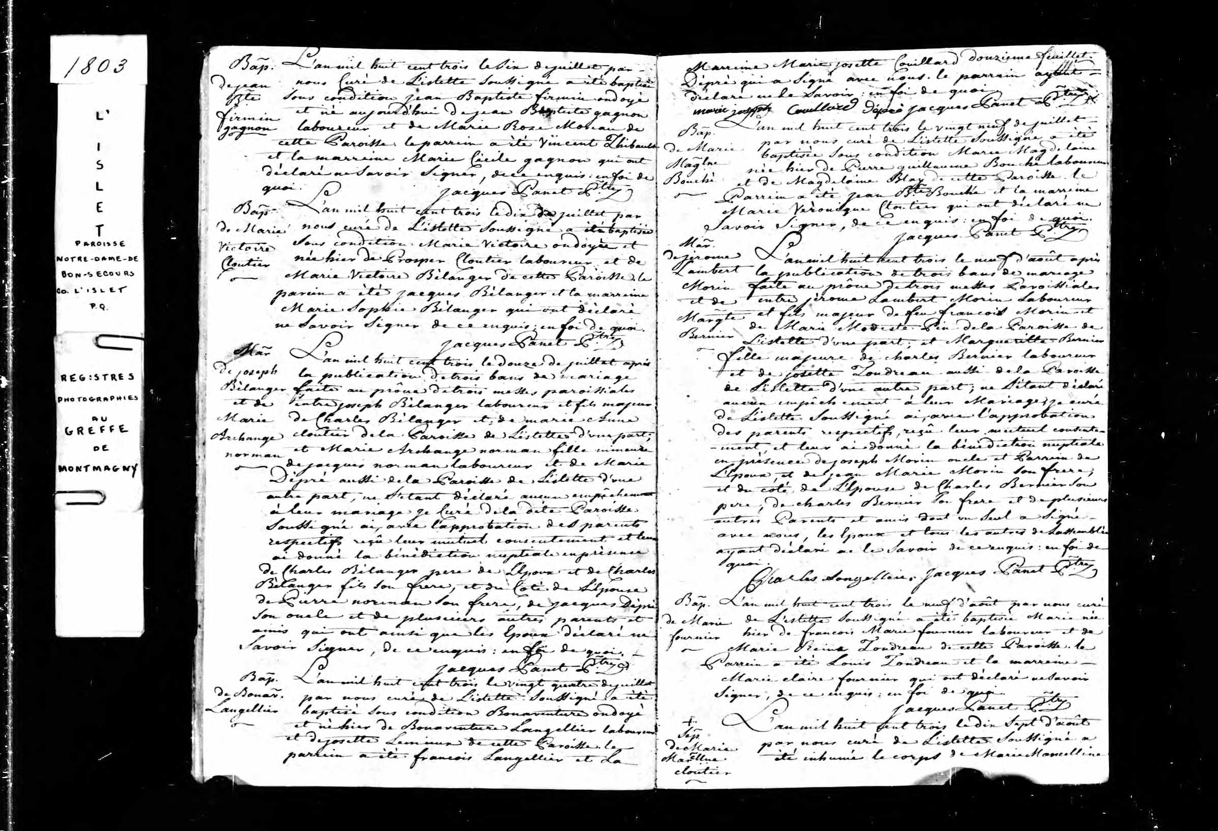 Acte de baptême