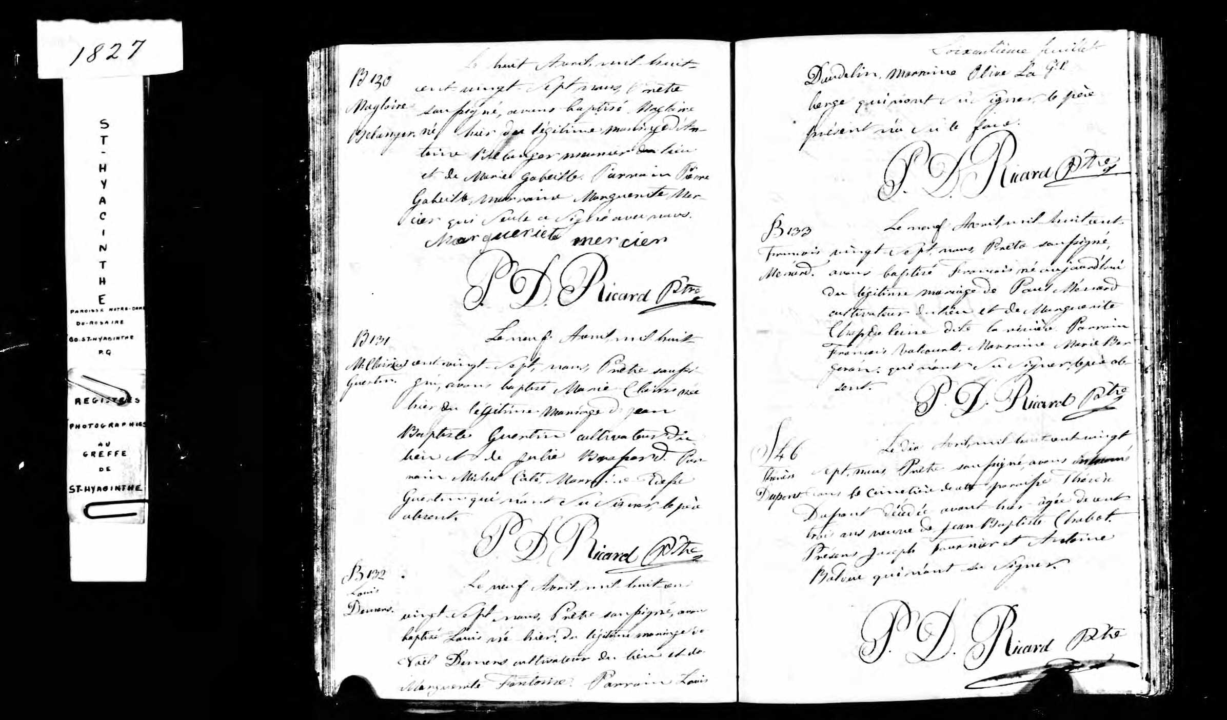 Acte de baptême