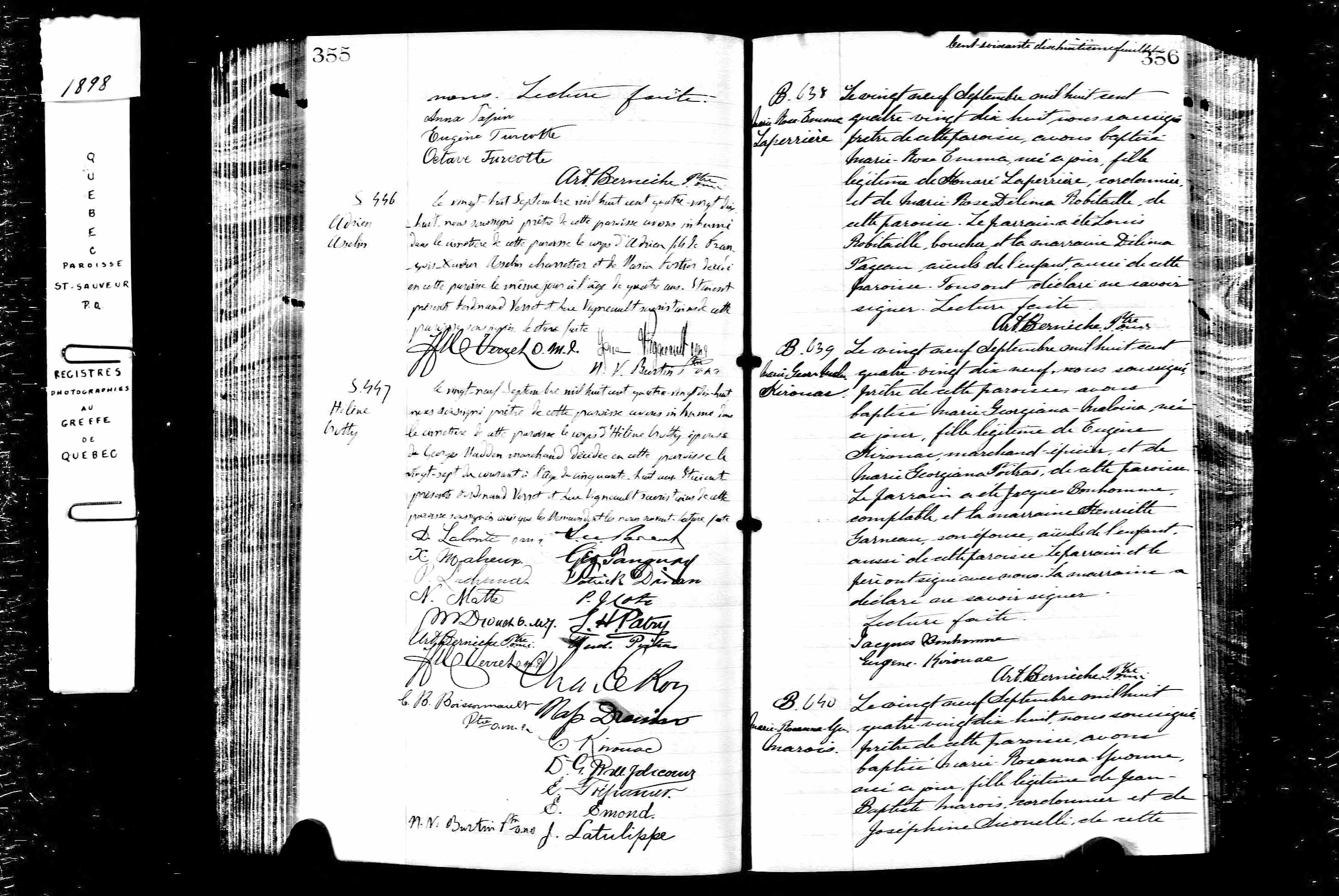 Acte de baptême Acte de baptême