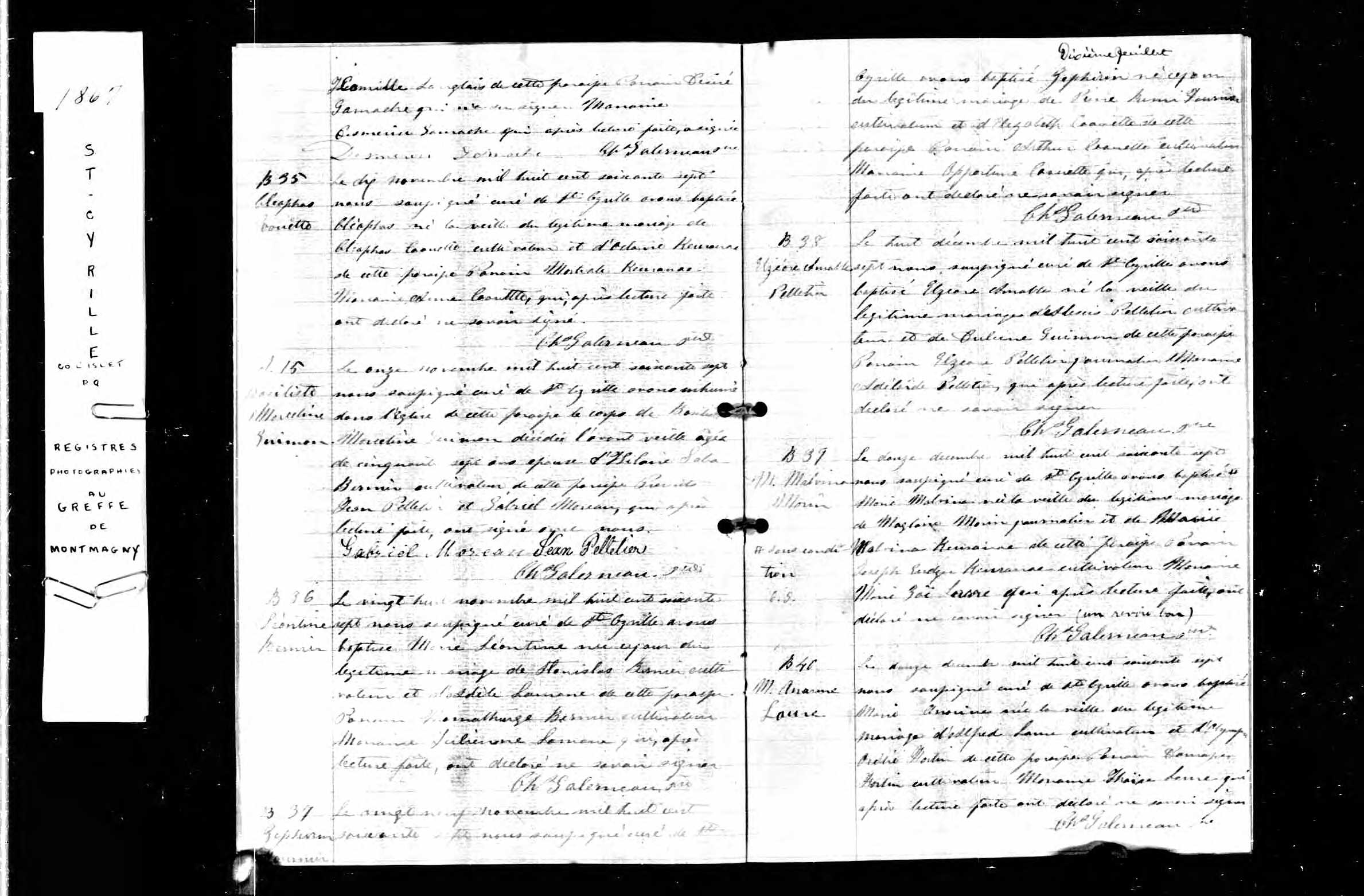 Acte de baptême