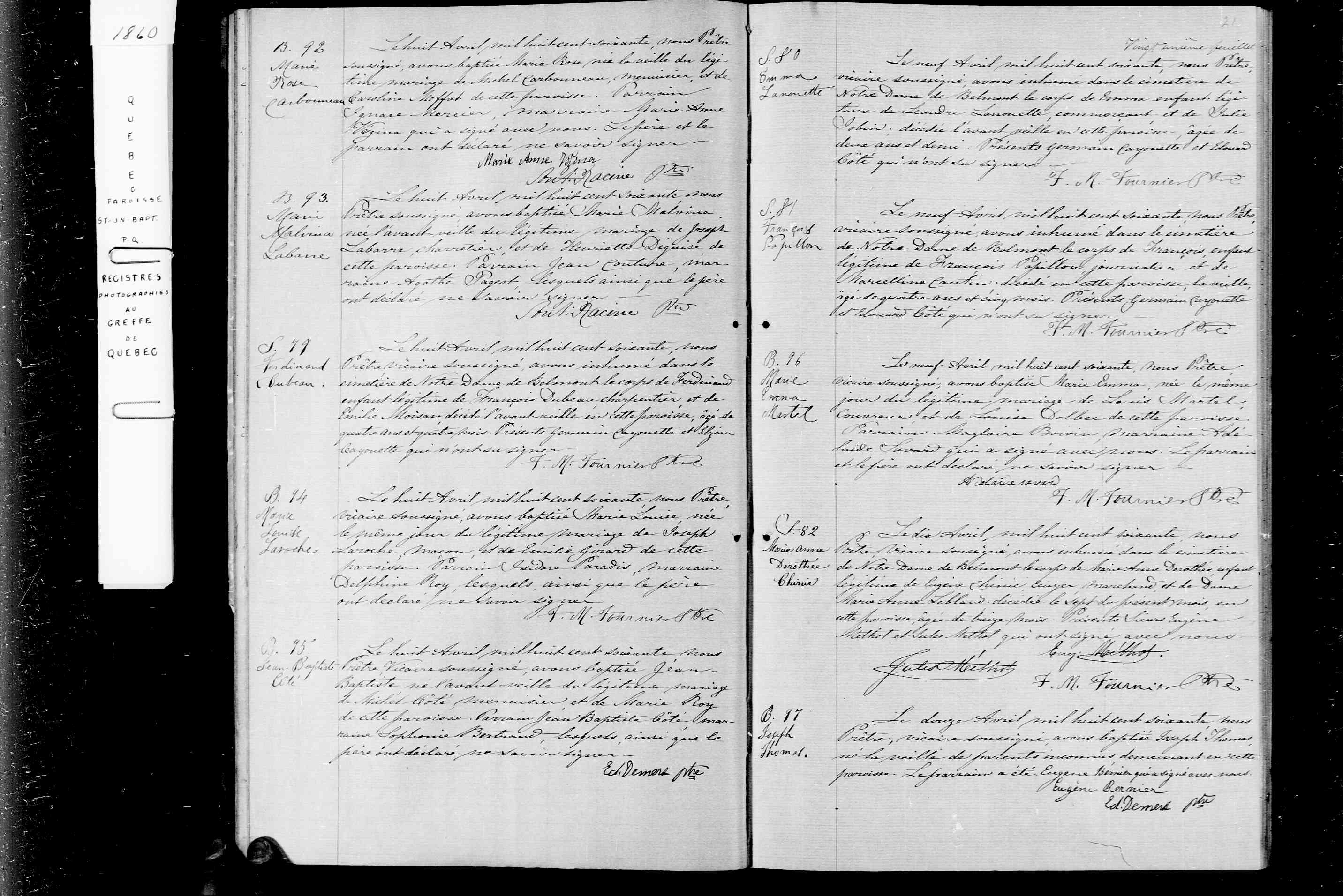 Acte de baptême Acte de baptême