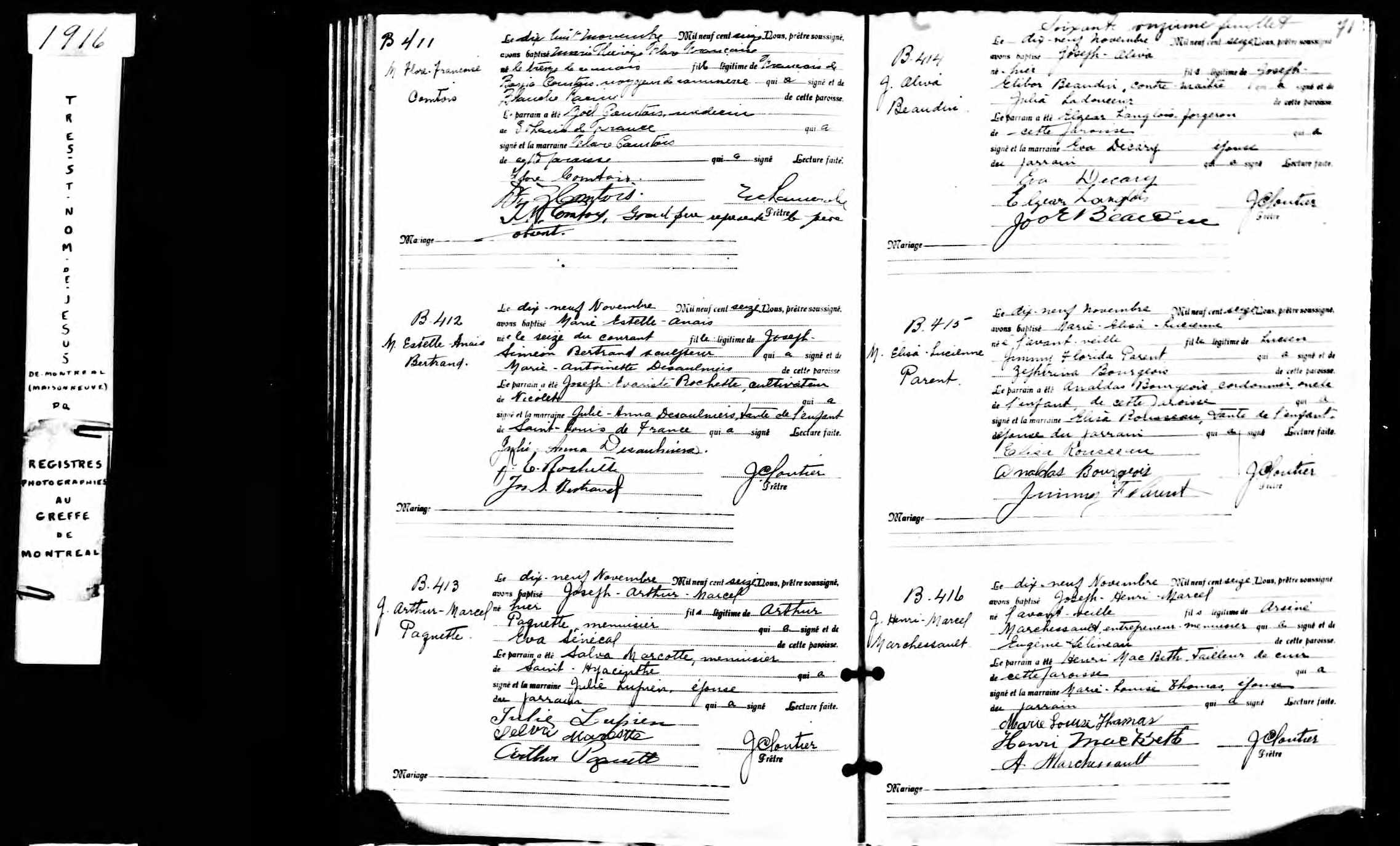 Acte de baptême