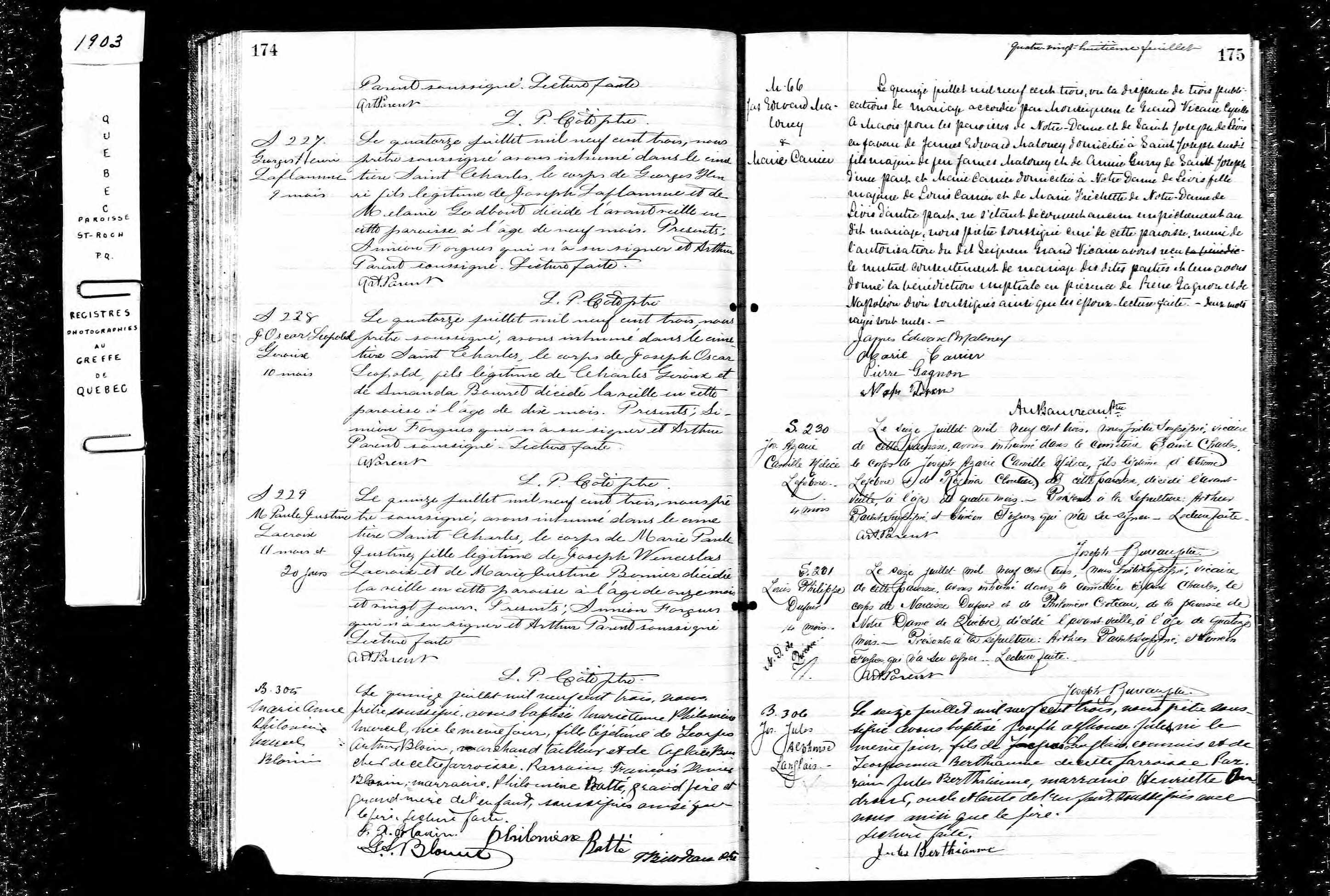 Acte de baptême
