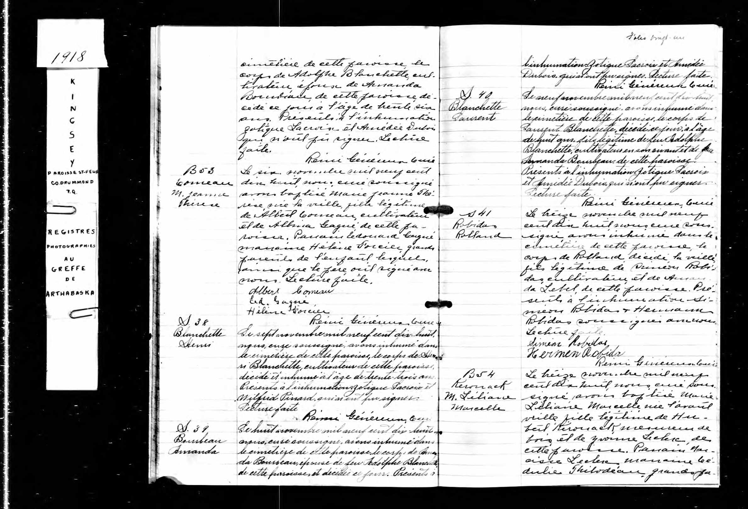 Acte de baptême